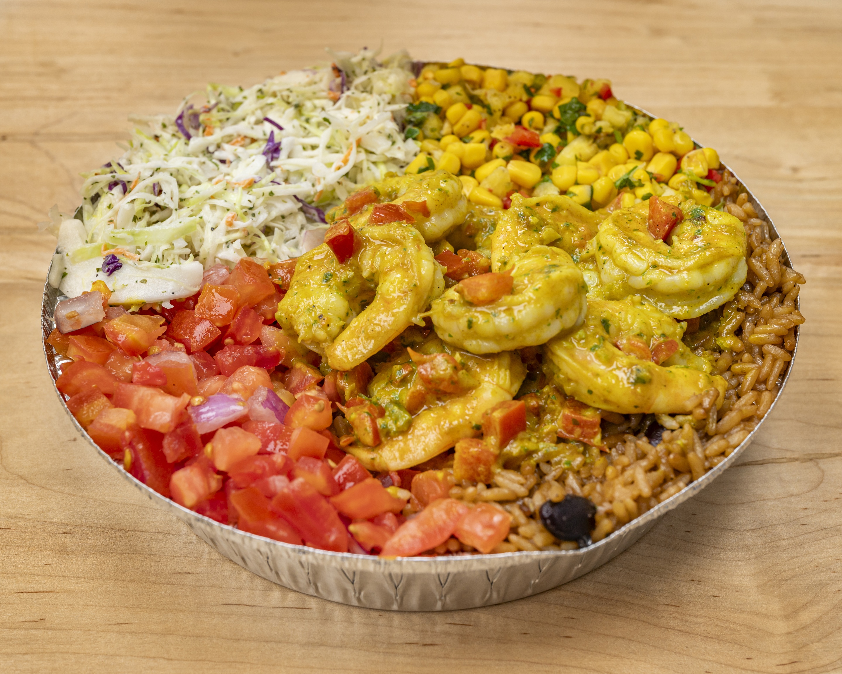 Large- Coconut Pepper Shrimp Bowl