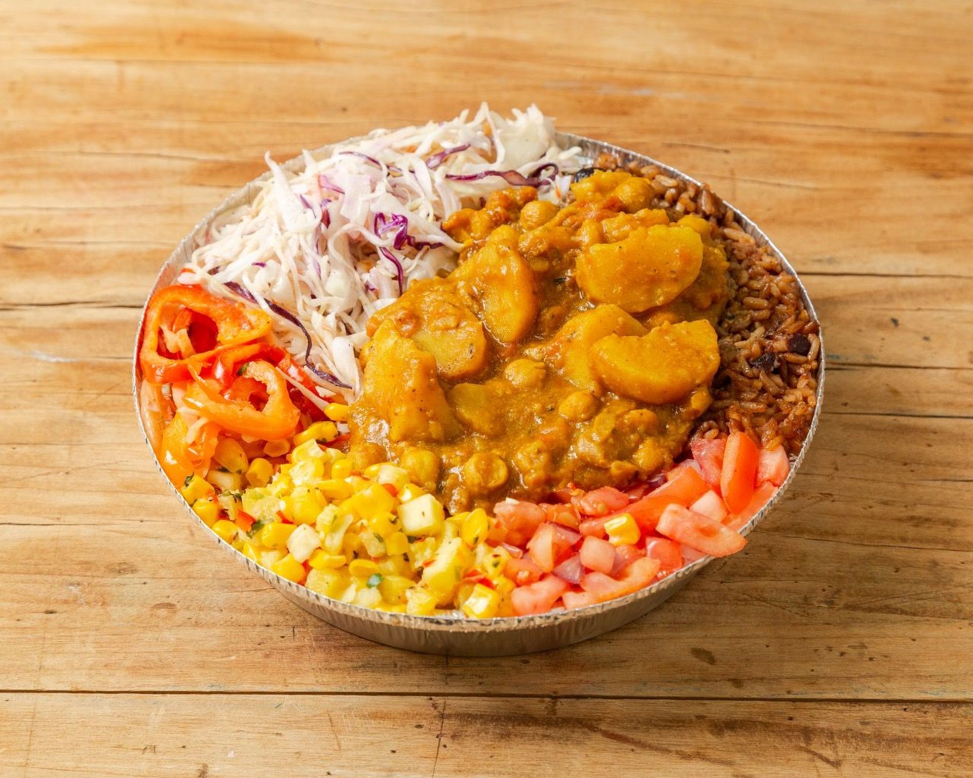 Large -Veggie Curry Bowl