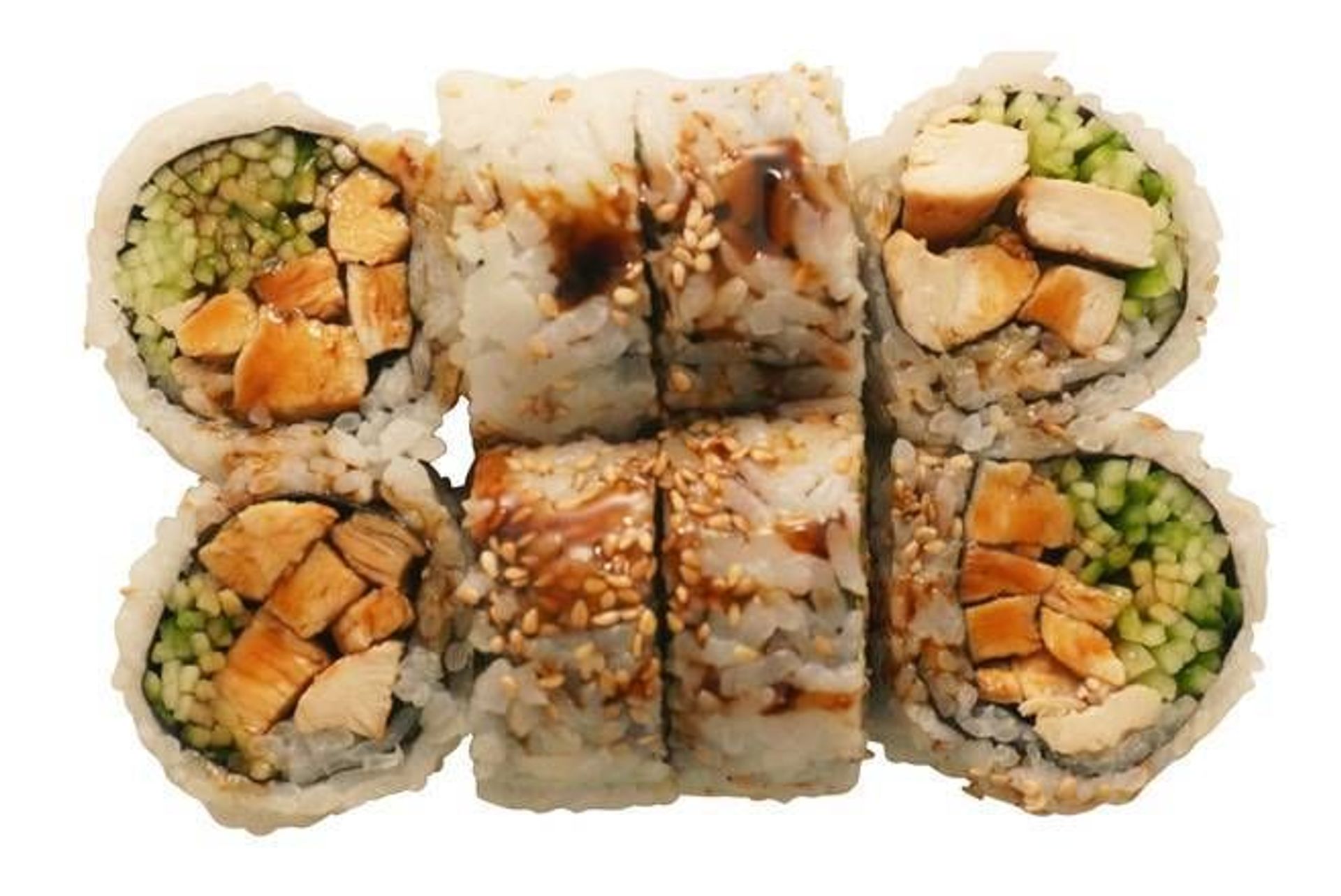 Chicken Teriyaki Roll ( 8 Pieces)