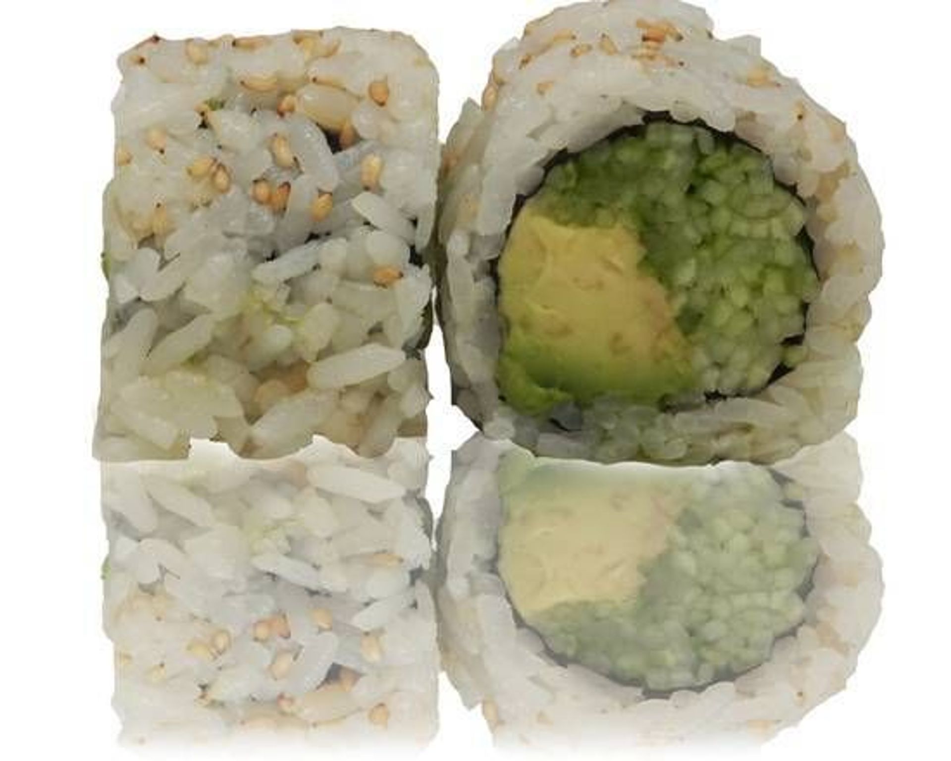 Cucumber Avocado Roll ( 6 Pieces)