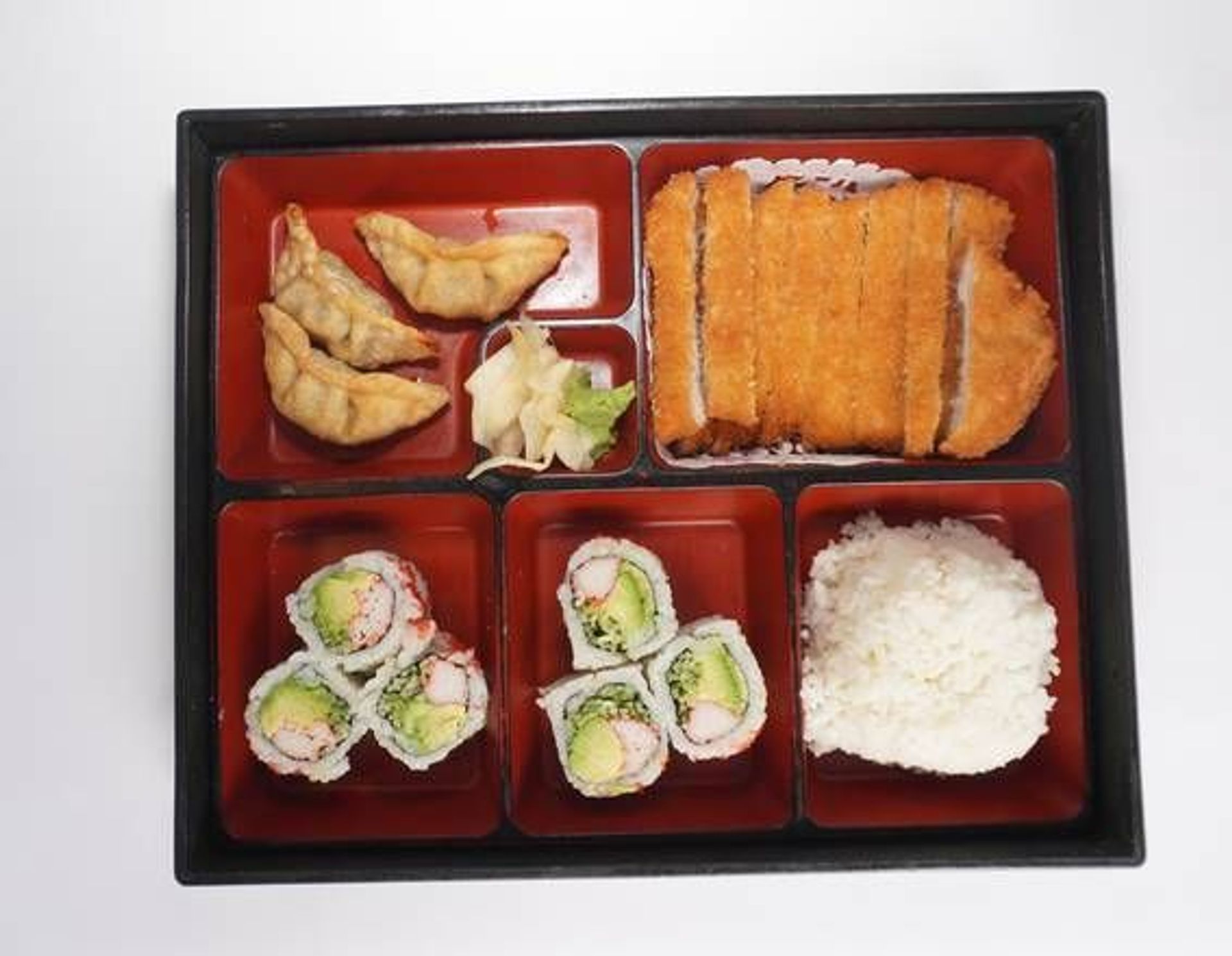 Pork Kasu With Curry Sauce Bento Box