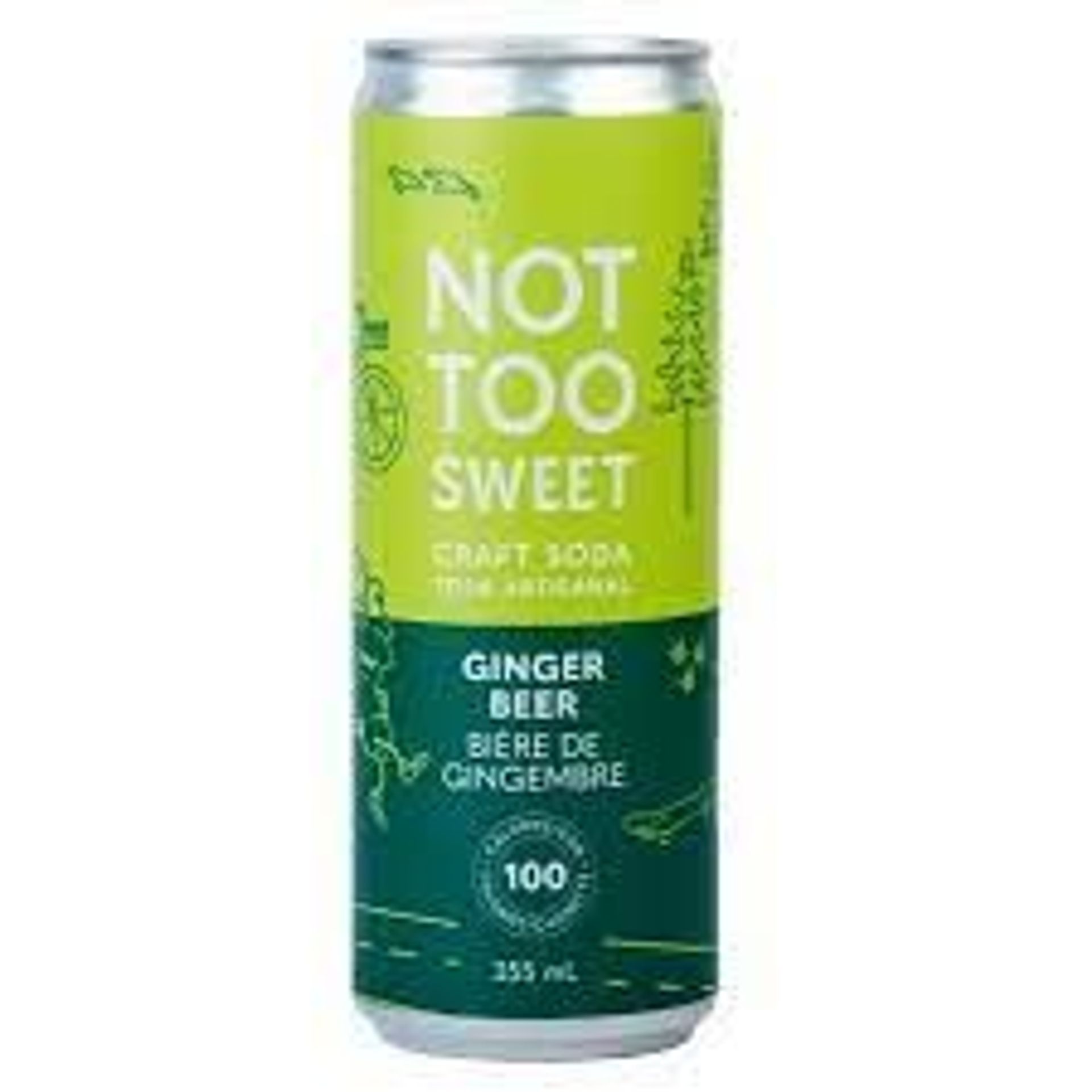 Not Too Sweet Ginger Beer