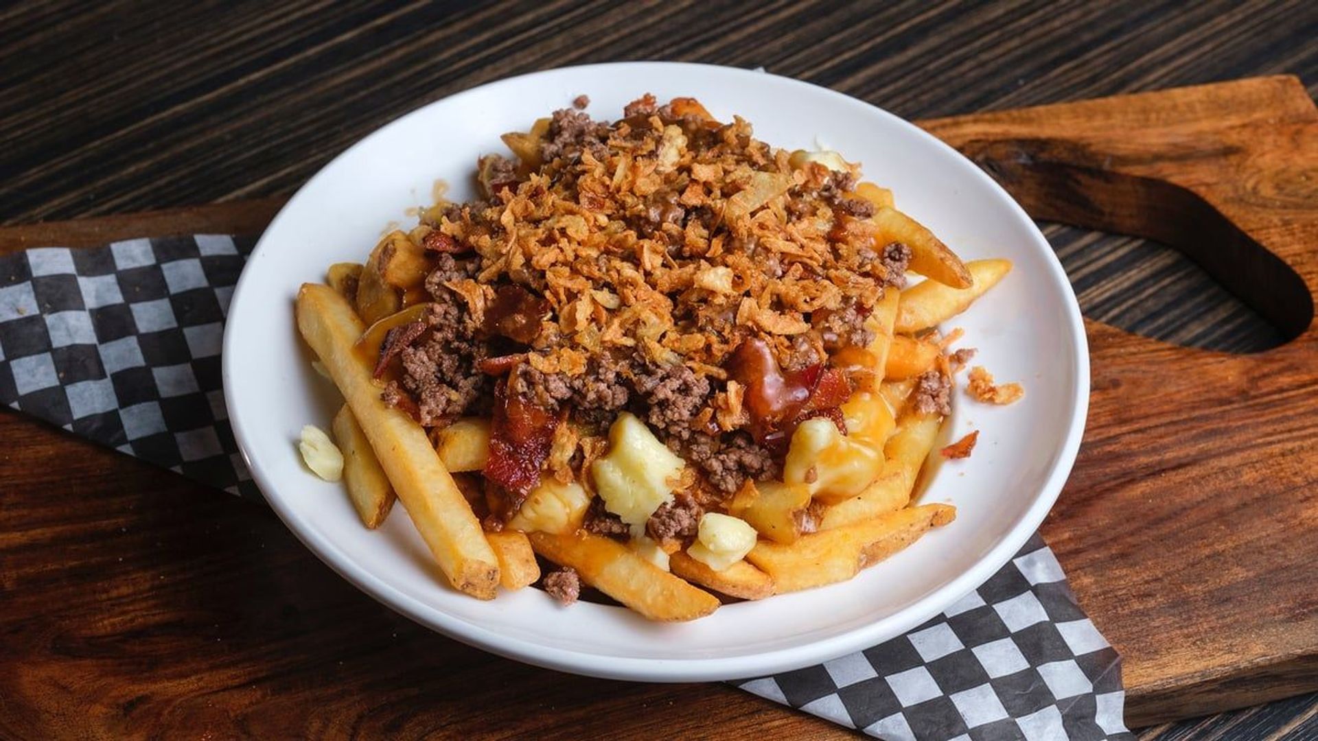 Beef n' Bacon Poutine