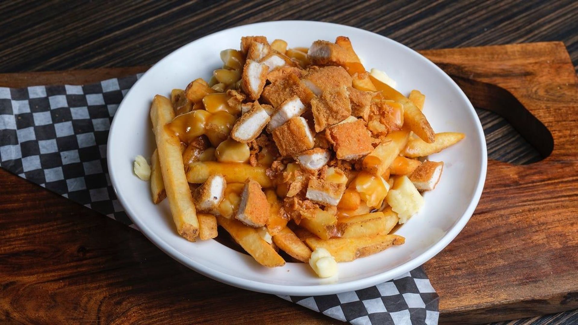 Vegan Blaze Chick'N Poutine