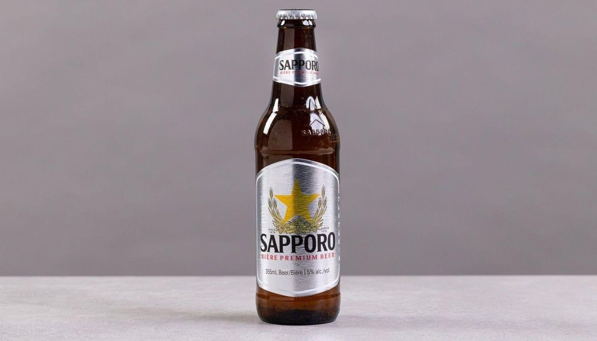 Sapporo Premium - Pilsner 355ml (5.00% ABV)