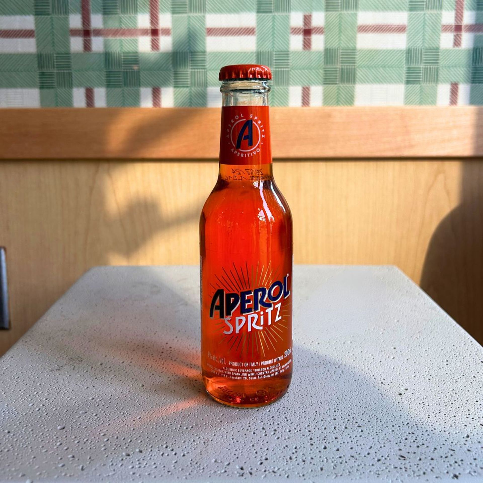 Aperol Spritz Bottle