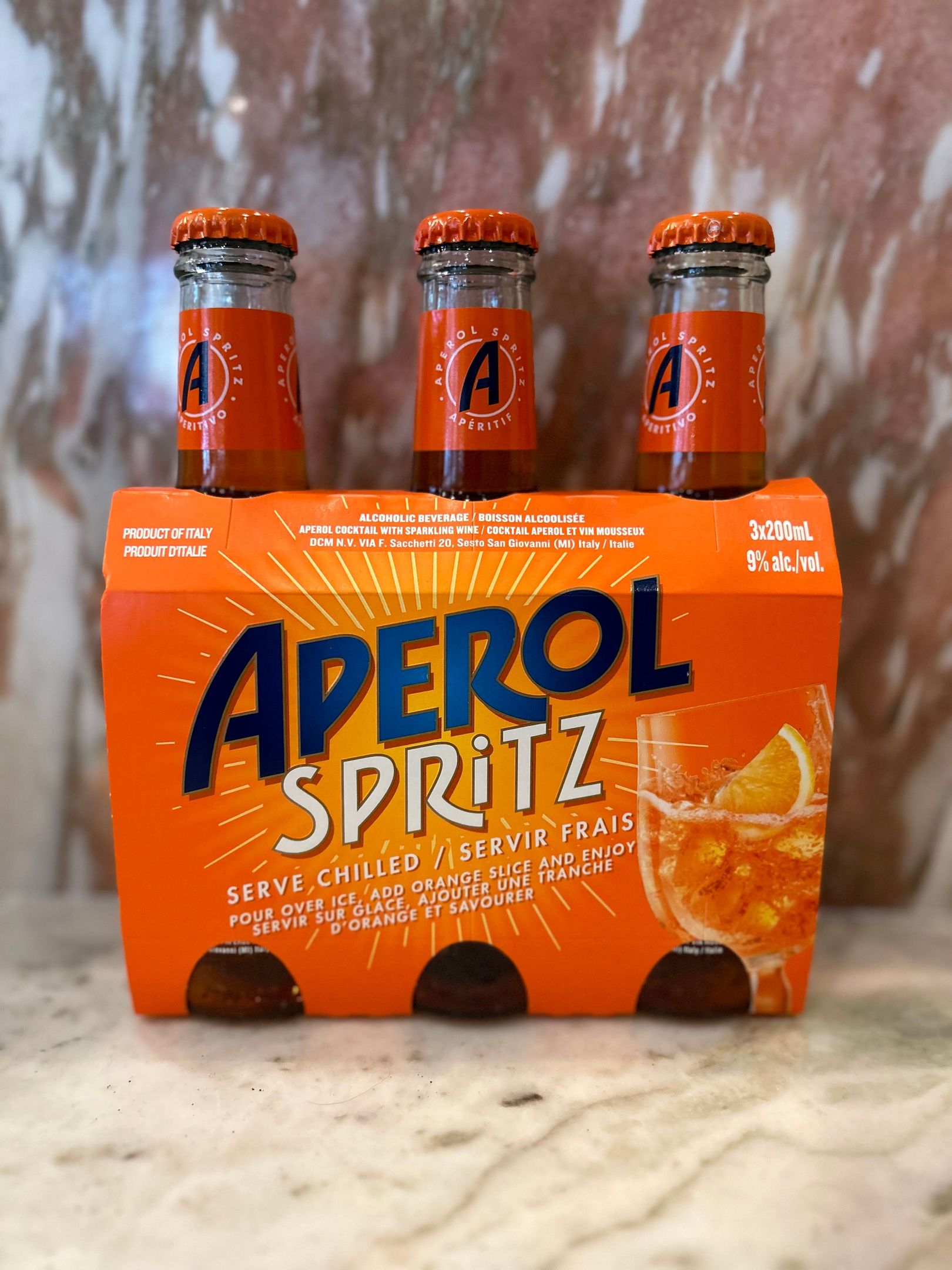 Aperol Spritz Bottle X3