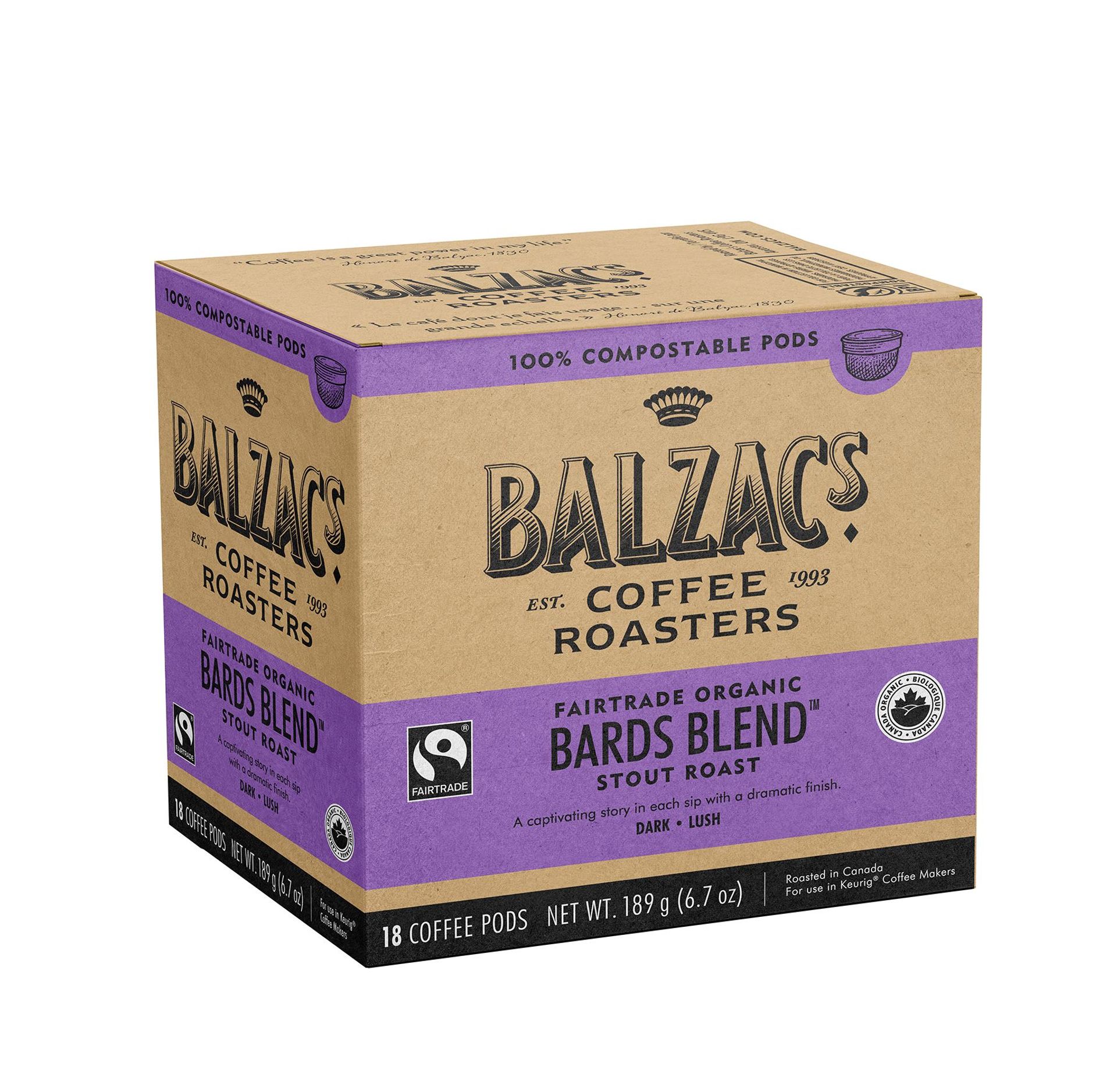 Compostable Pods - Bards Blend- 18ct