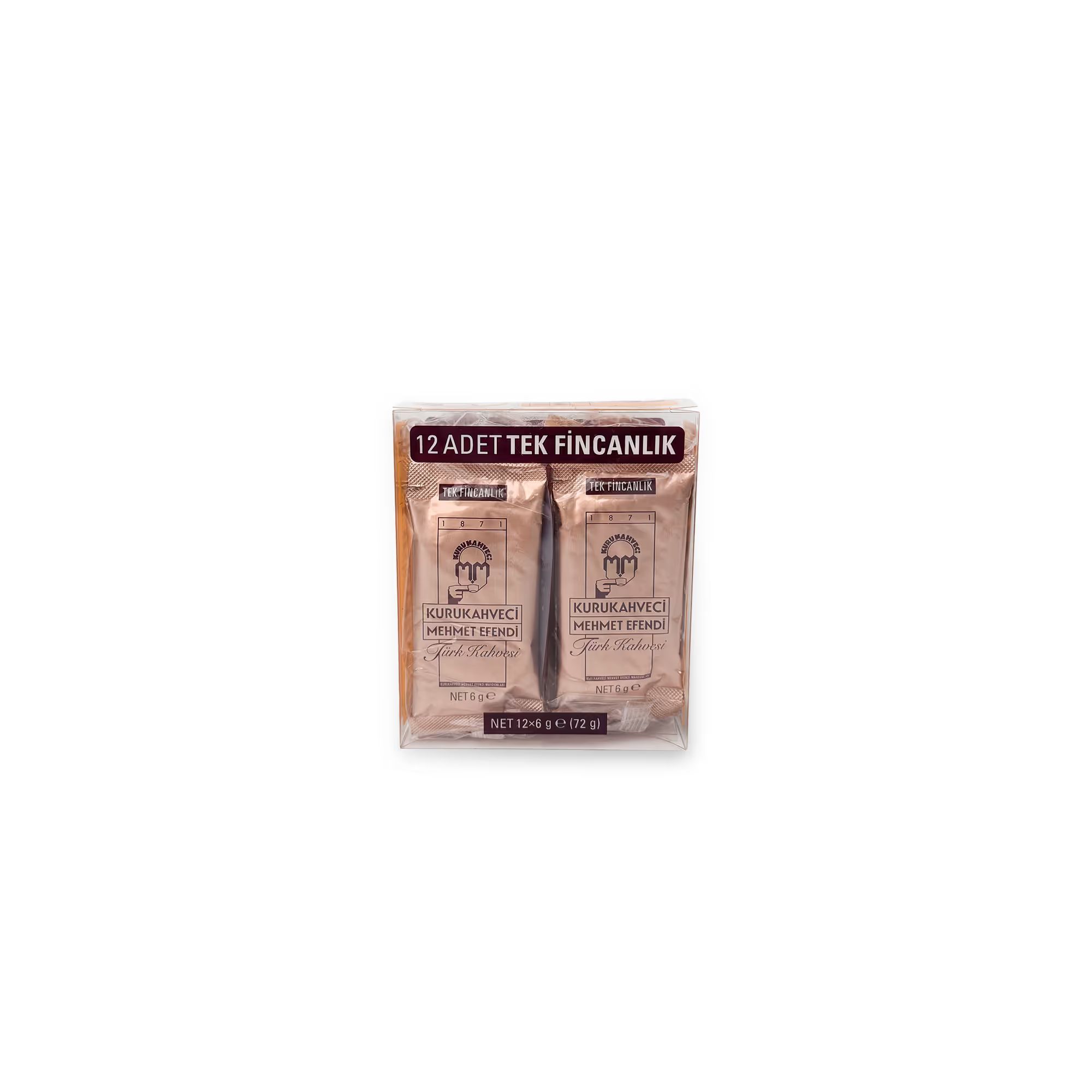 Mehmet Efendi Turkish Coffee 12X6Gr Single Use