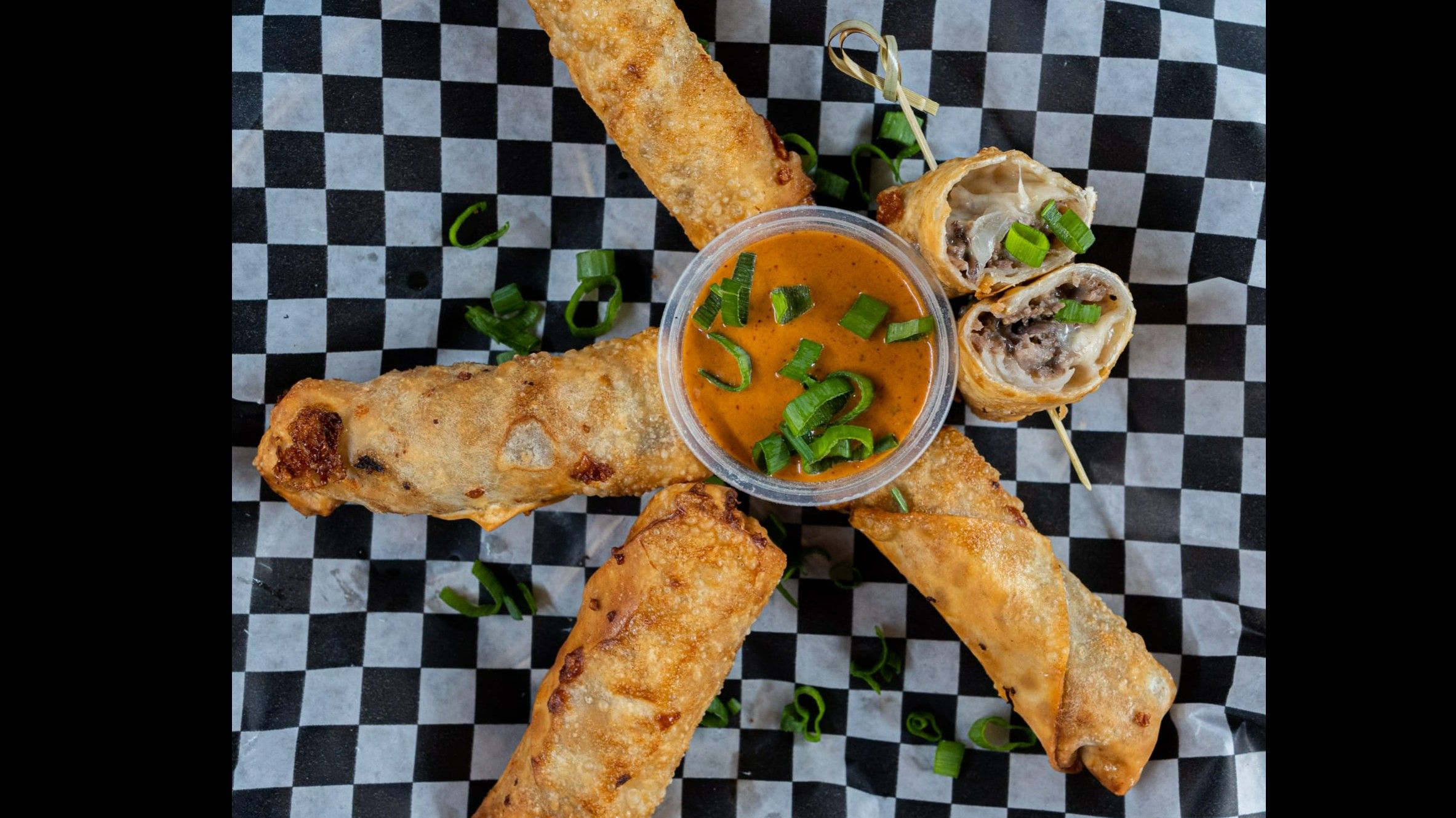 Philly Cheesesteak Egg Rolls