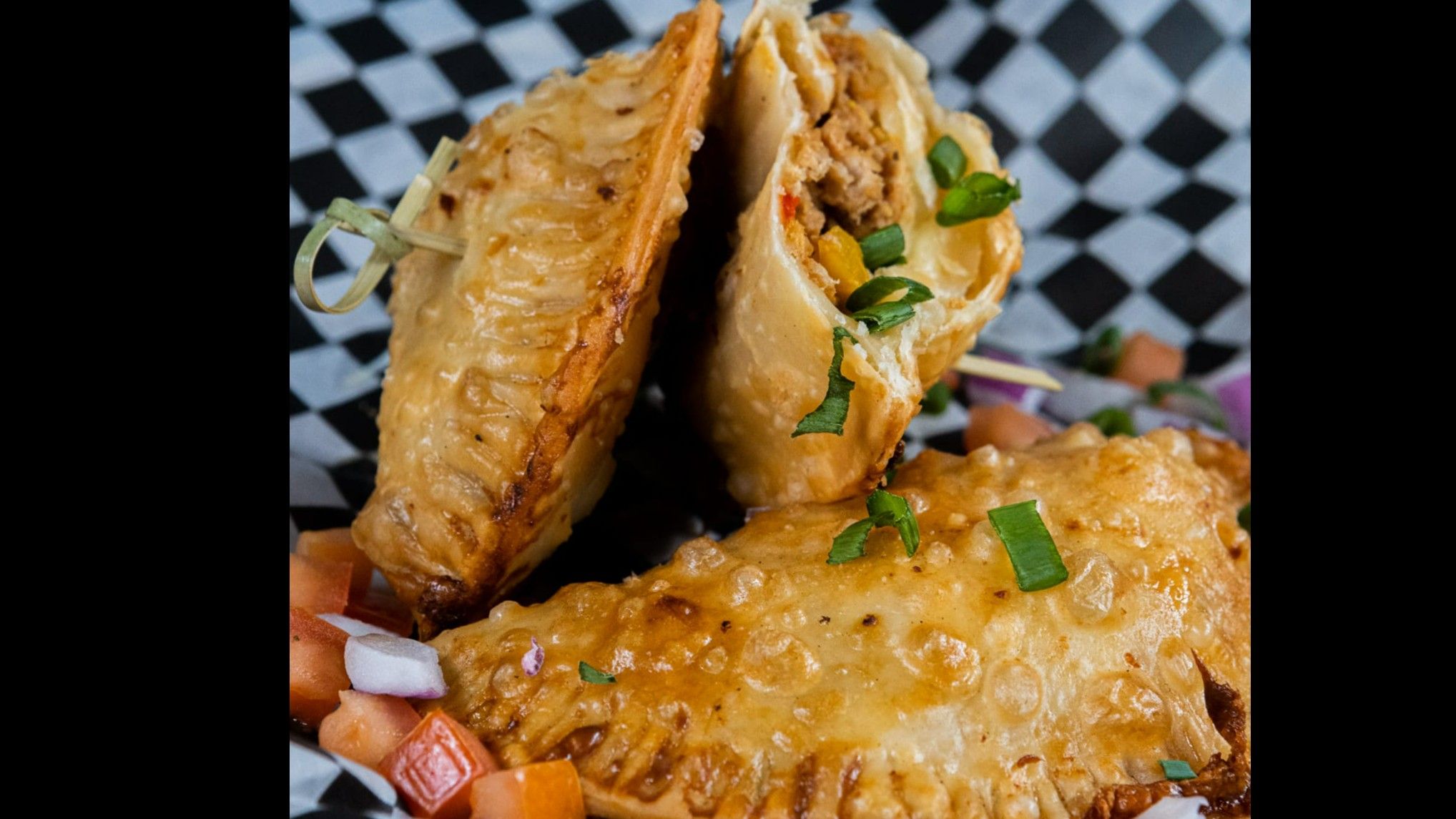 Cheeseburger Empanada