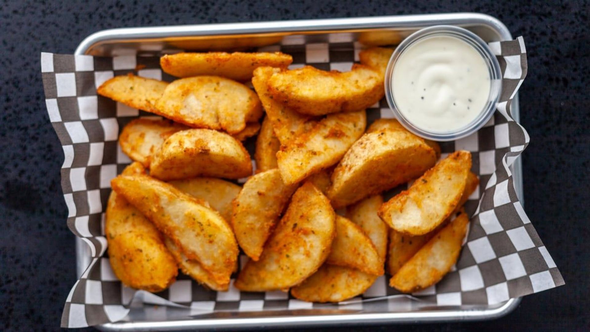 Spicy Mexican Potato Wedges