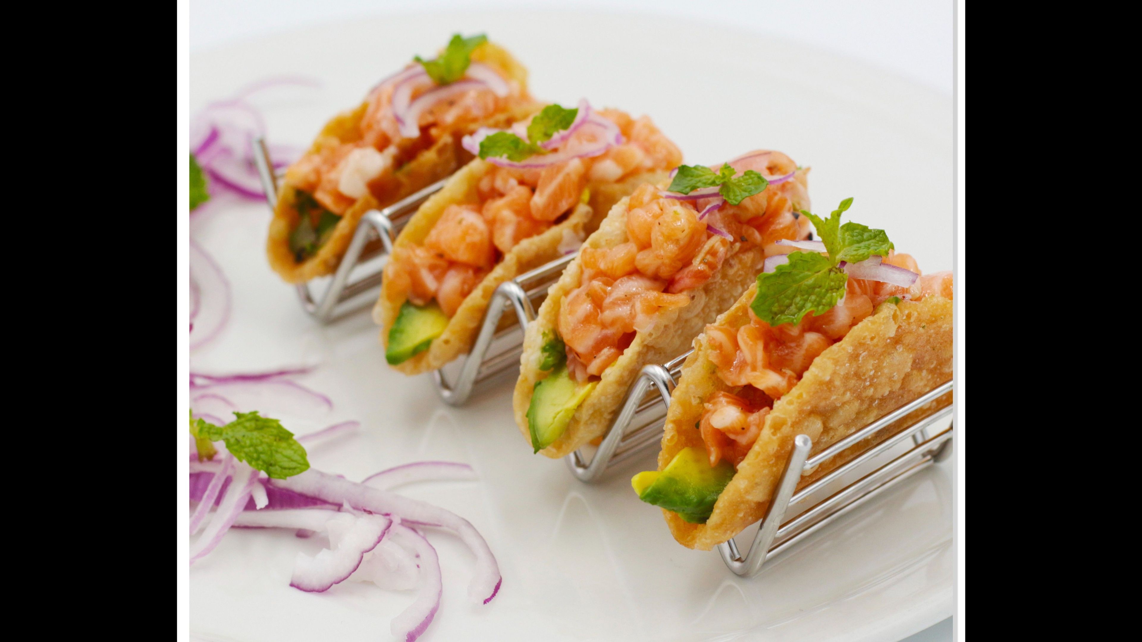 Atlantic Salmon Taco(3pcs)