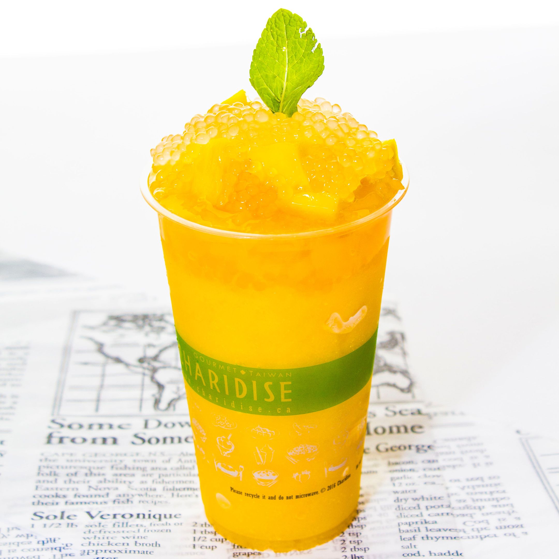 Passion Fruit & Mango Slush