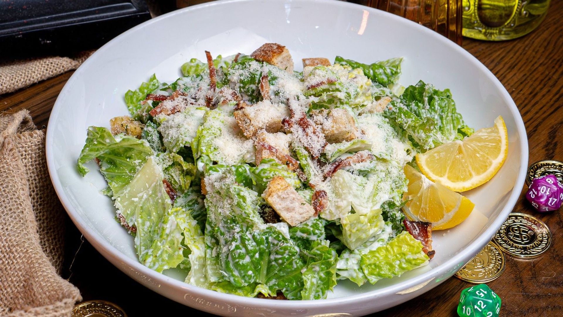 Super Saiyan Caesar Salad (LRG)
