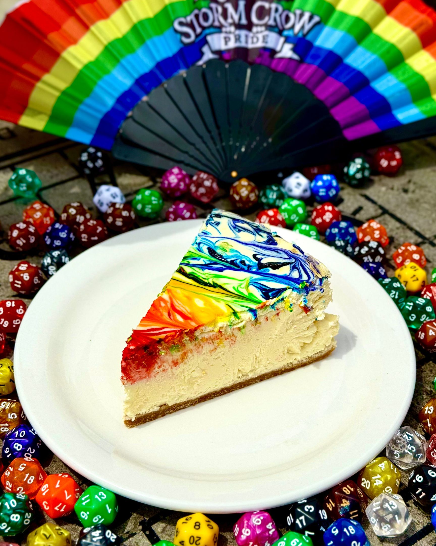 Rainbow Cheesecake