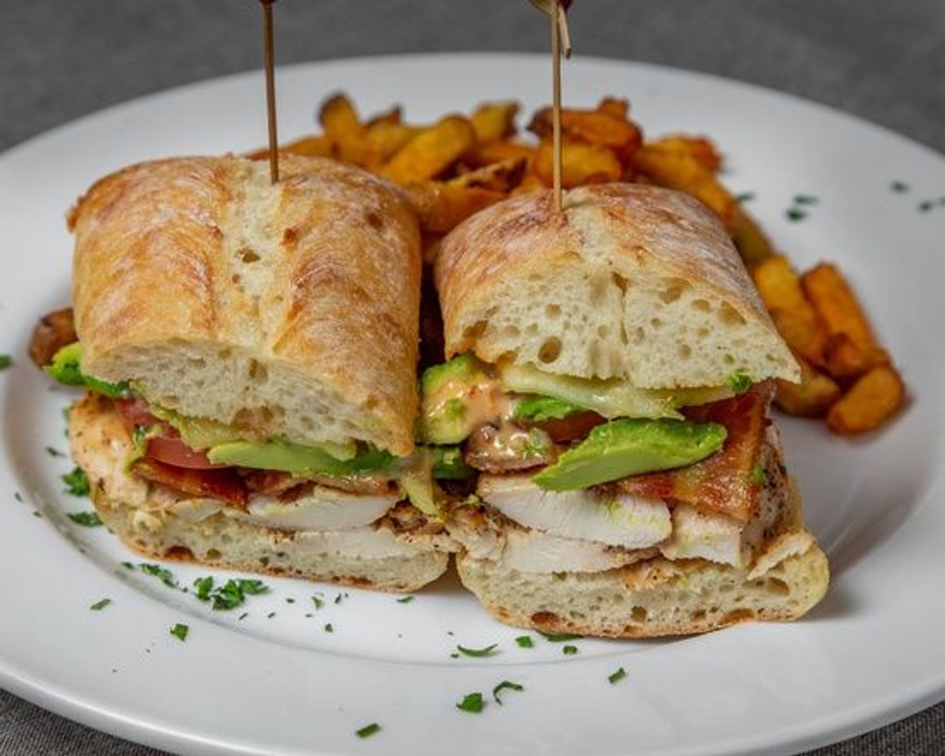 Cajun Chicken & Avocado Sandwich