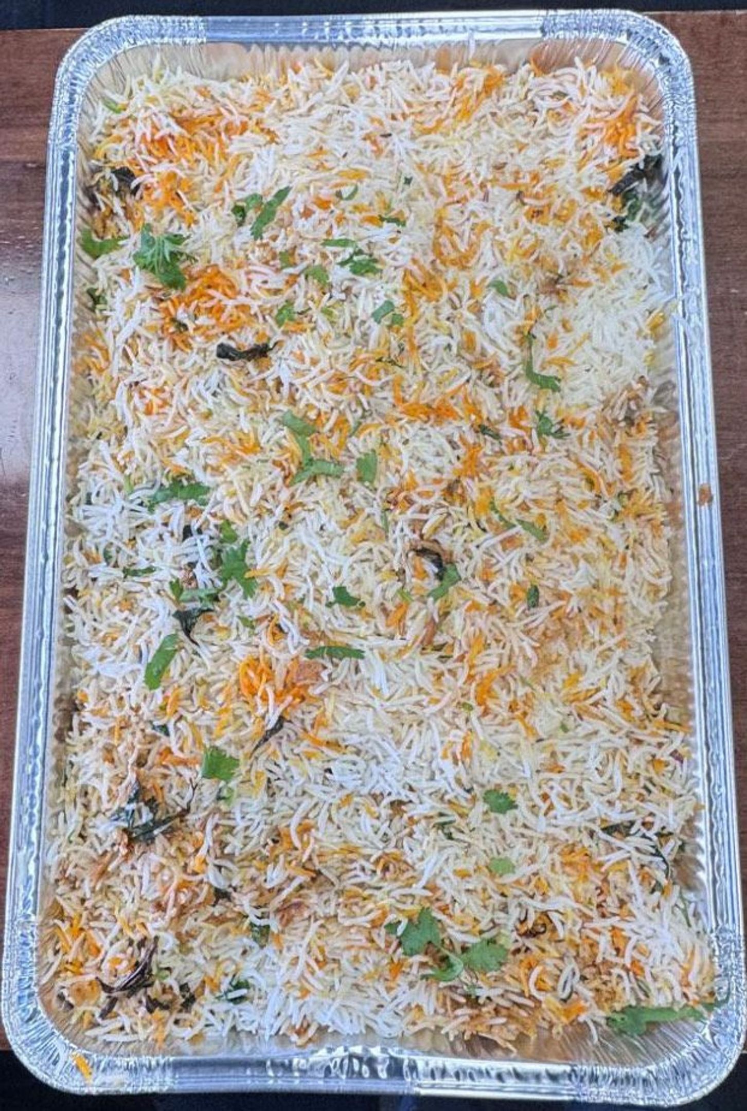 Veg Dum Biryani - Large Tray