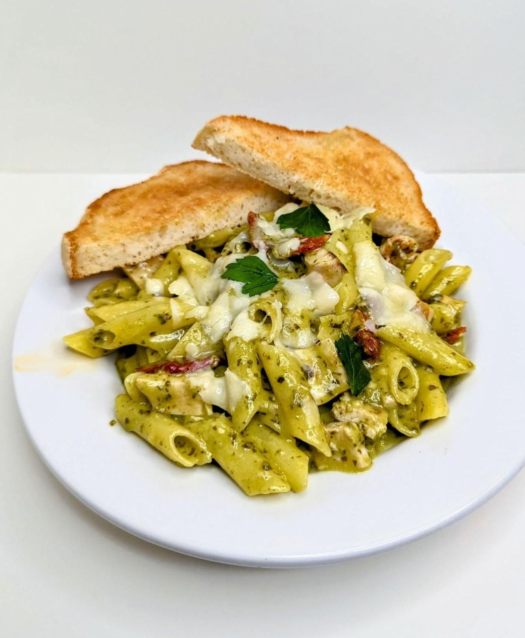 Pesto Chicken Penne