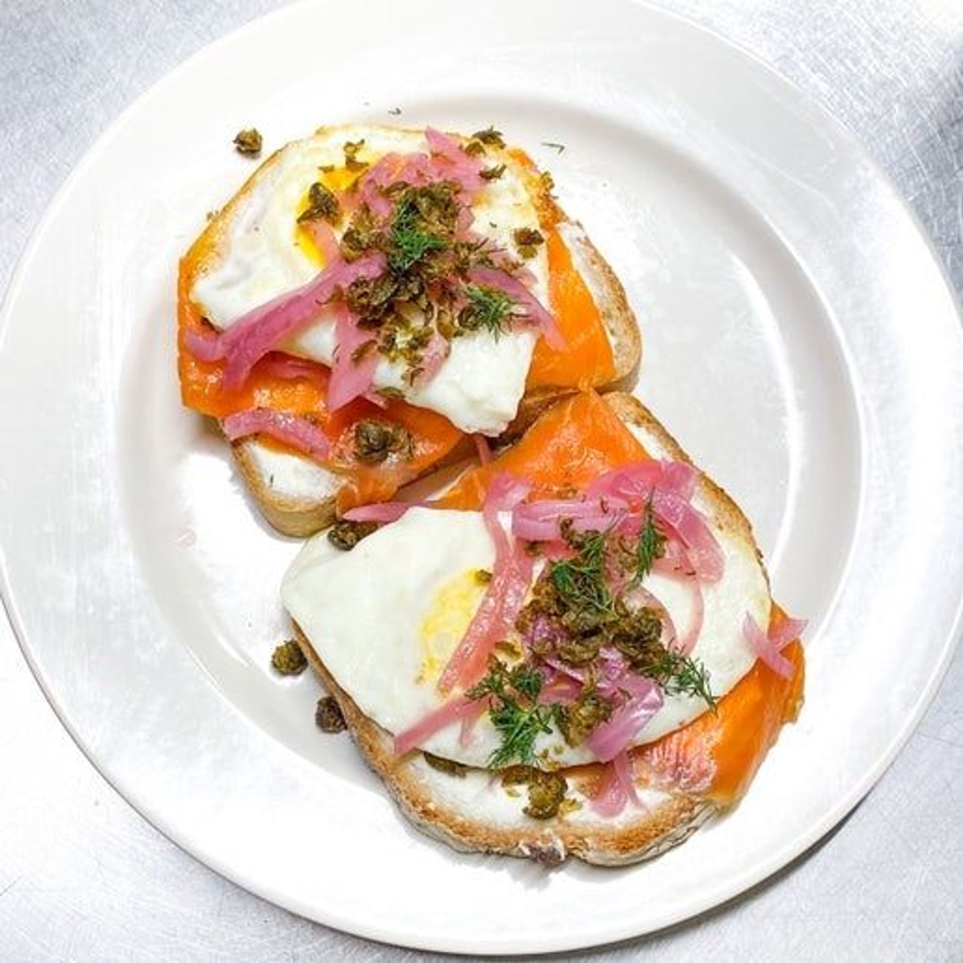 Smoked Salmon Toast