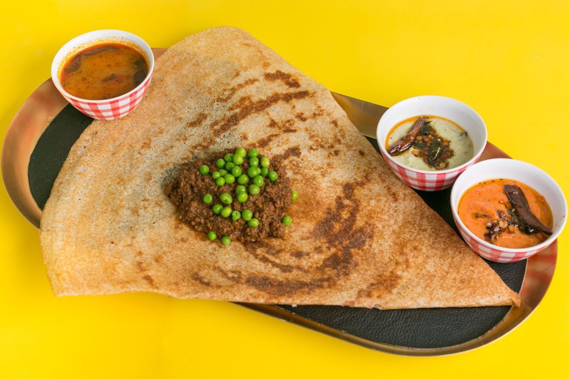 Minced Lamb Keema Dosa