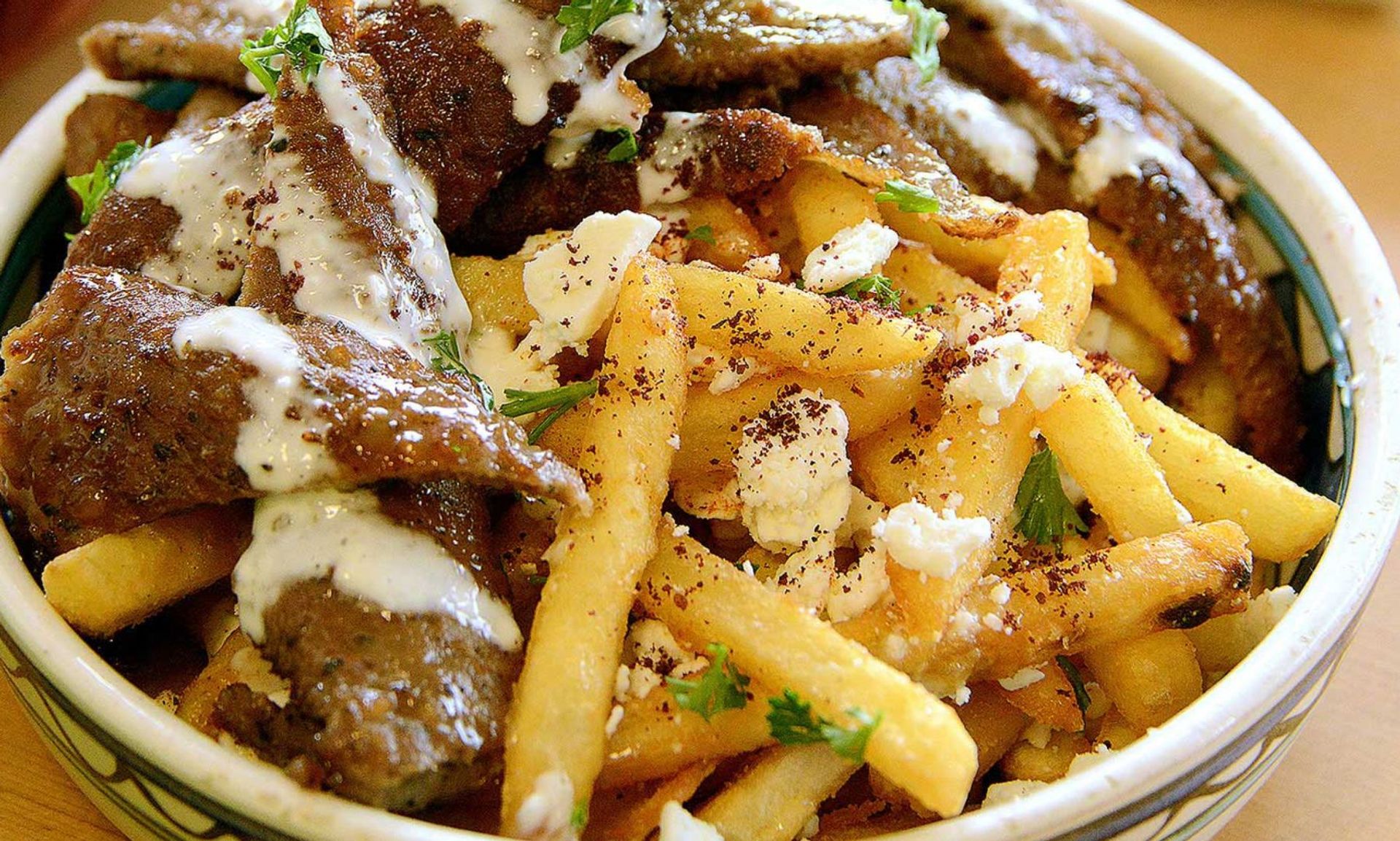 GYRO ON FRIES