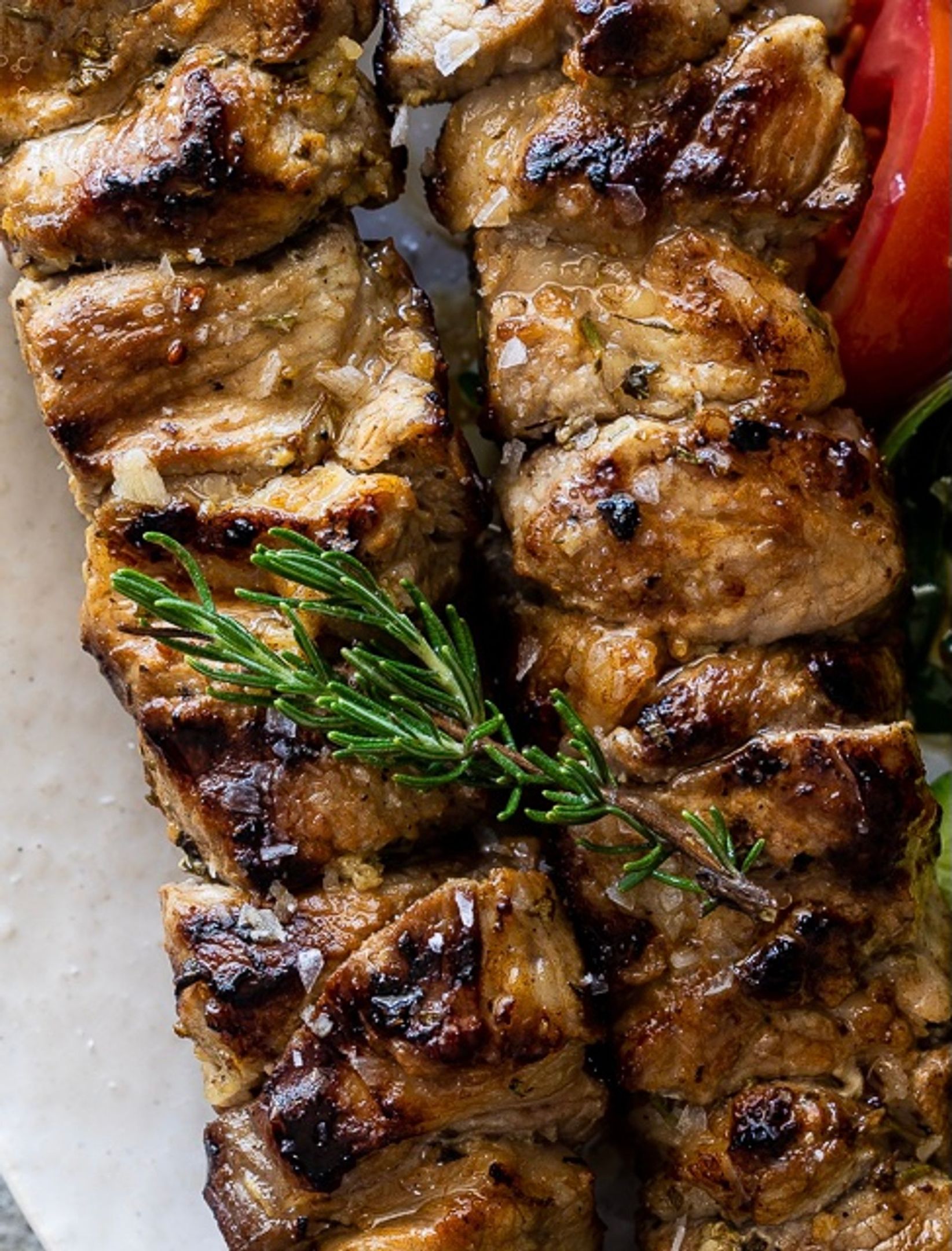 PORK SOUVLAKI PLATE