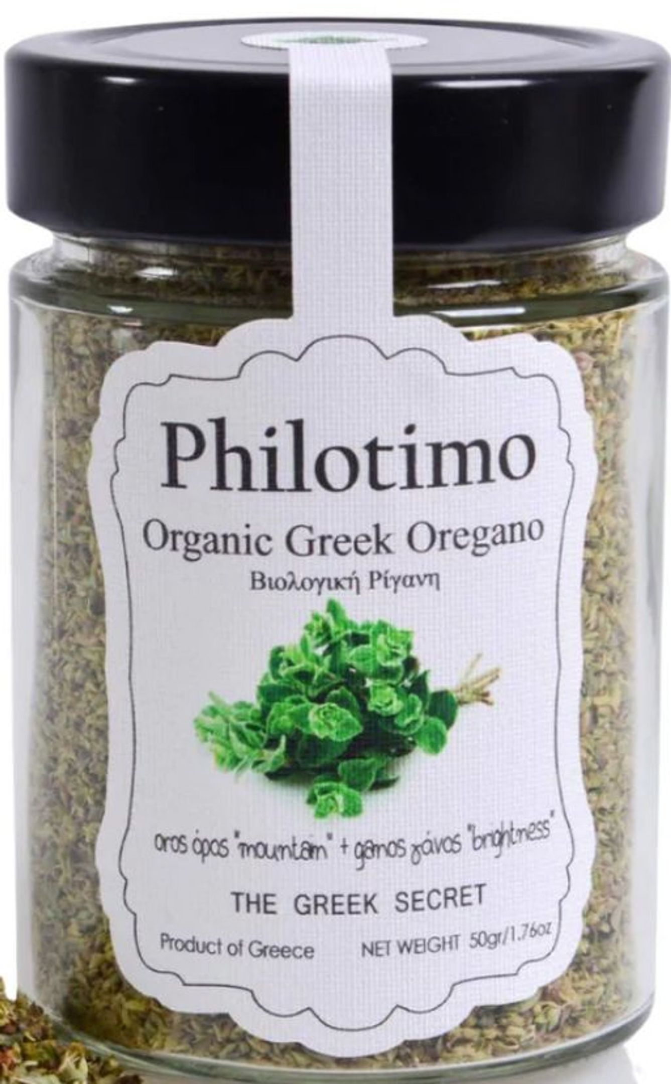 Philotimo Greek Organic Oregano Hand Picked 50 g