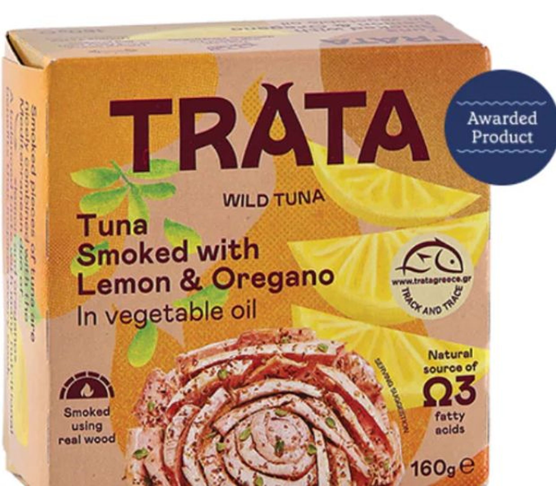 Trata - Smoked Tuna w/ Lemon & Oregano 160 g
