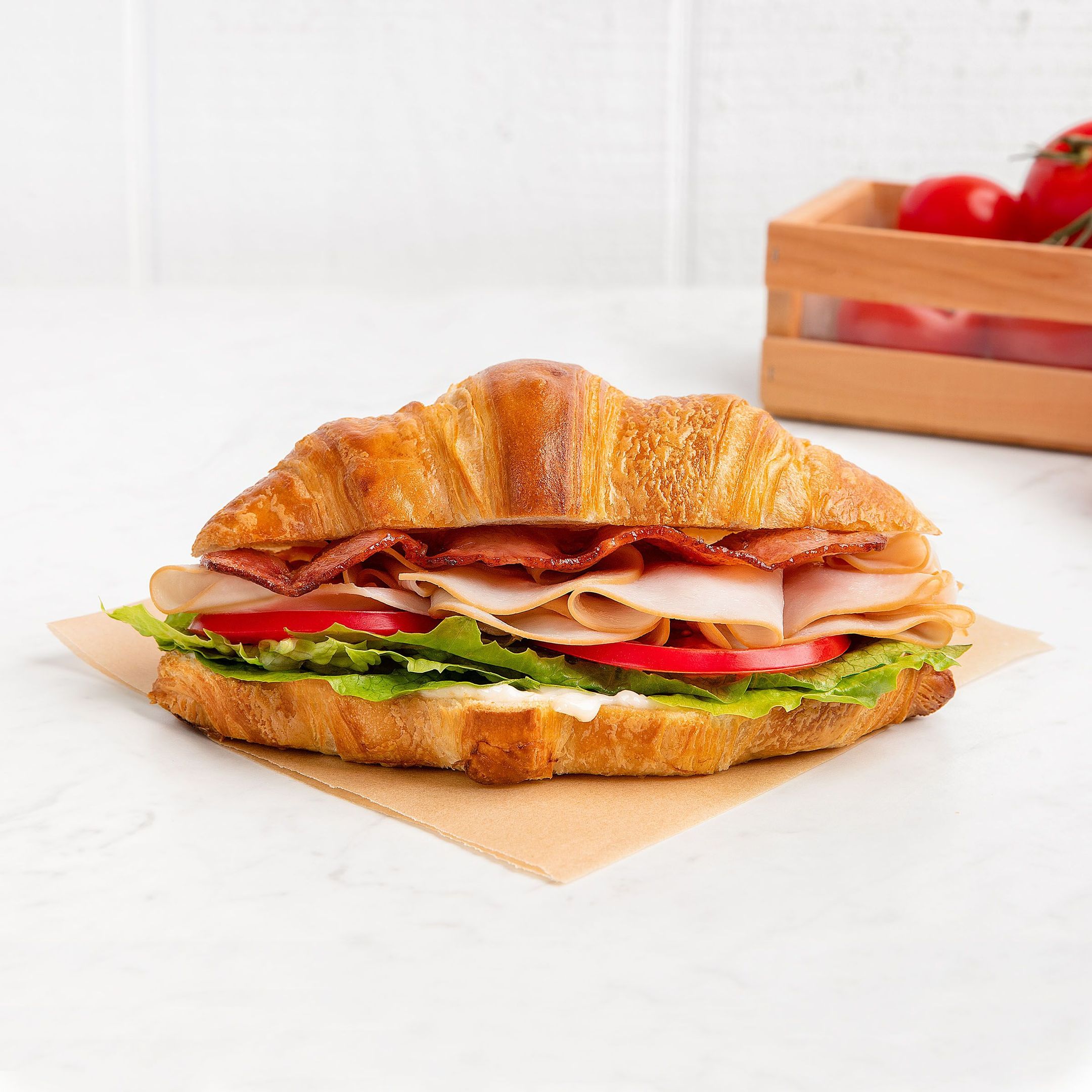 Turkey BLT Croissant