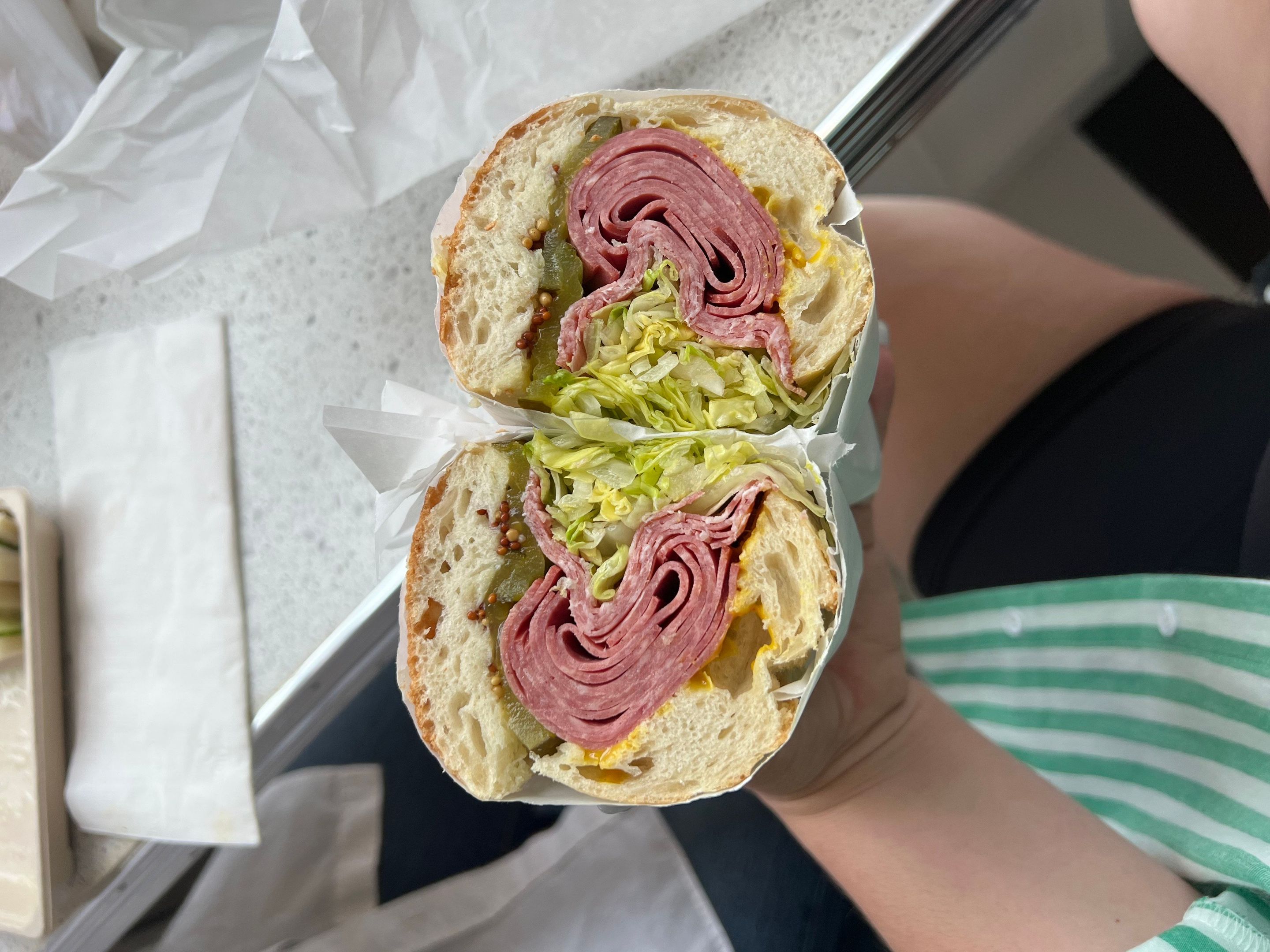 Bierhalle Hoagie Sandwich