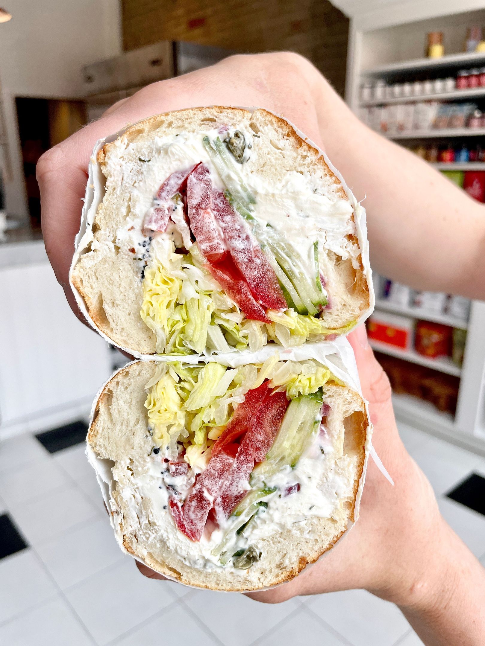 Everything Bagel Sandwich