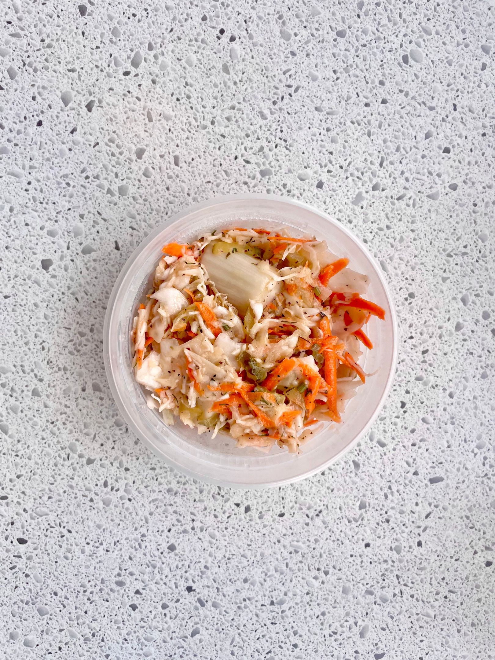 Dill Pickle Coleslaw 