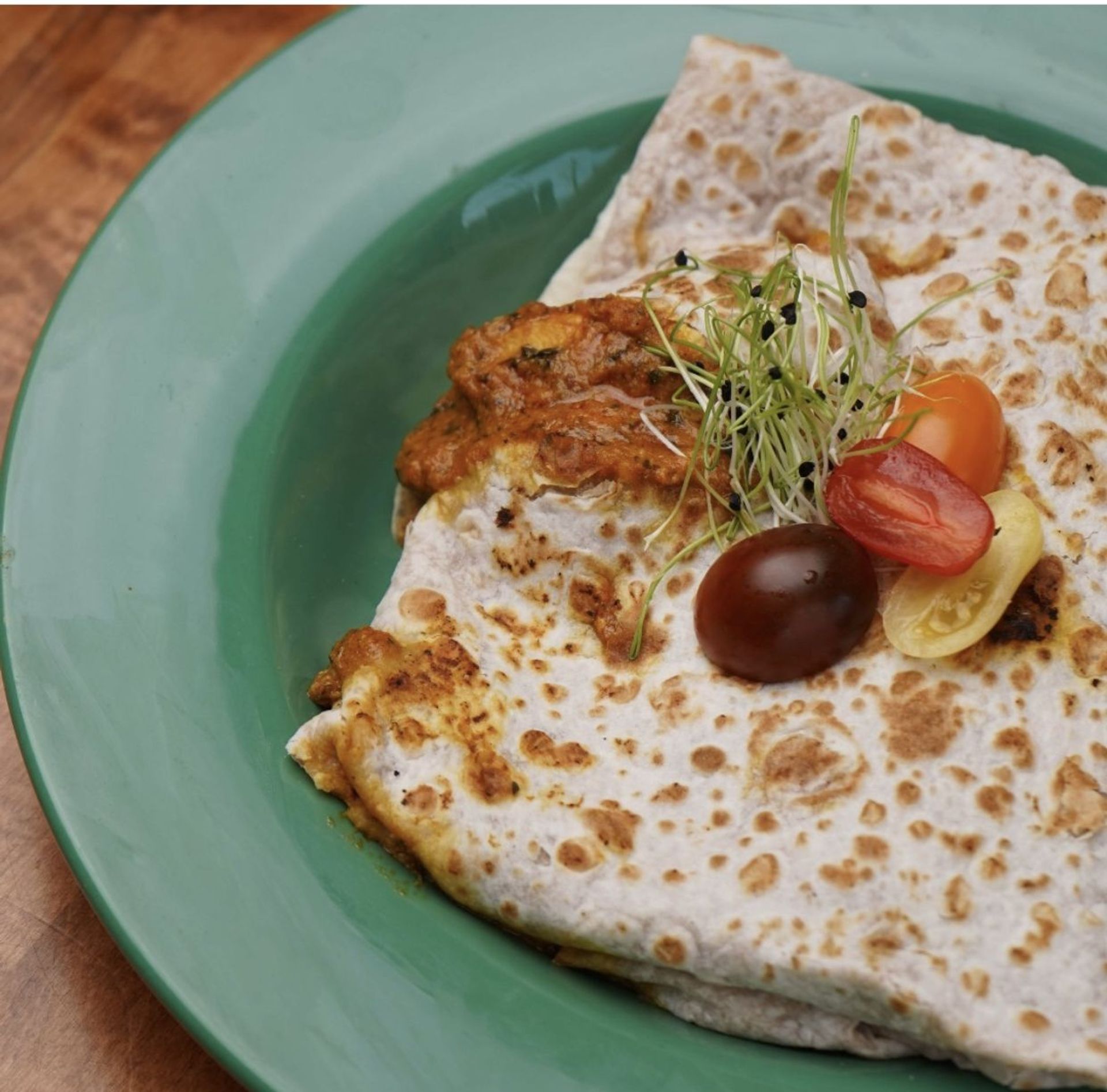 Kadhai Paneer Roti