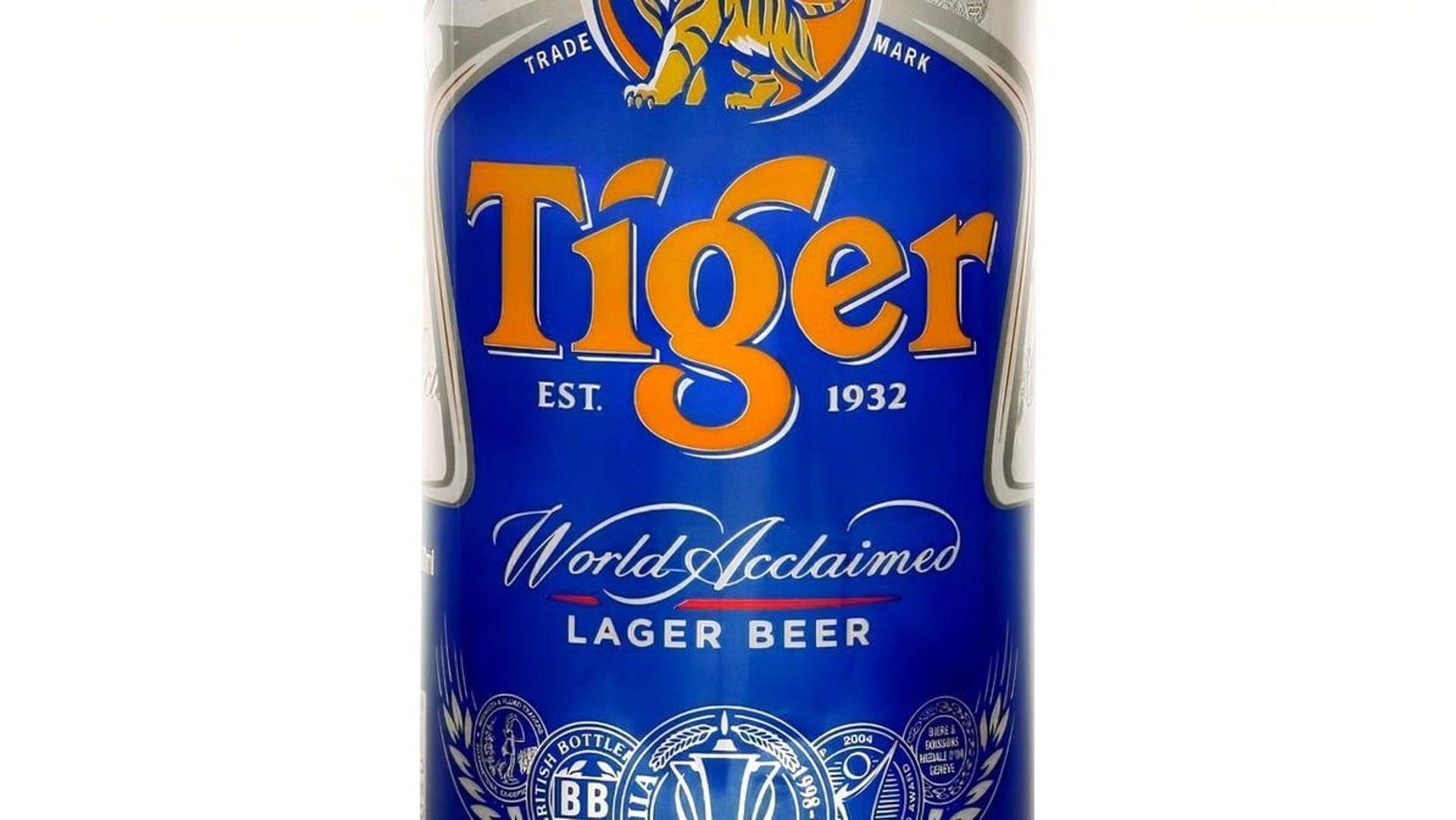 Tiger (Singapore) Tall Can, 500ml Can (5.0% ABV)*