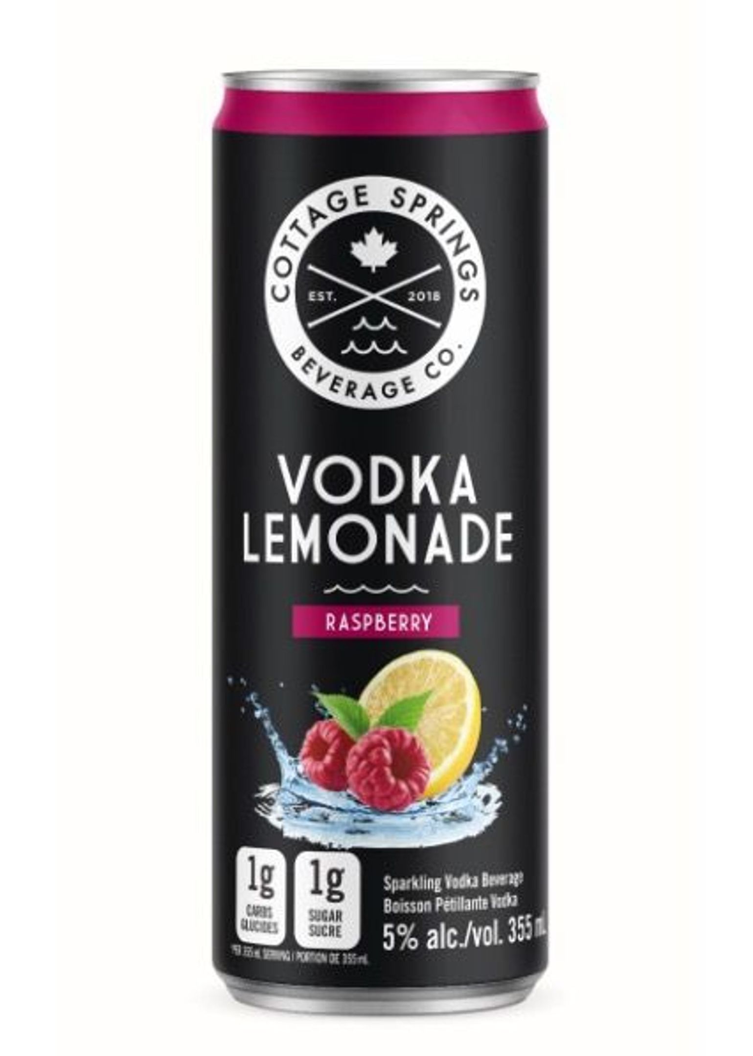 Cottage Springs - Strawberry Lemonade Soda (D)