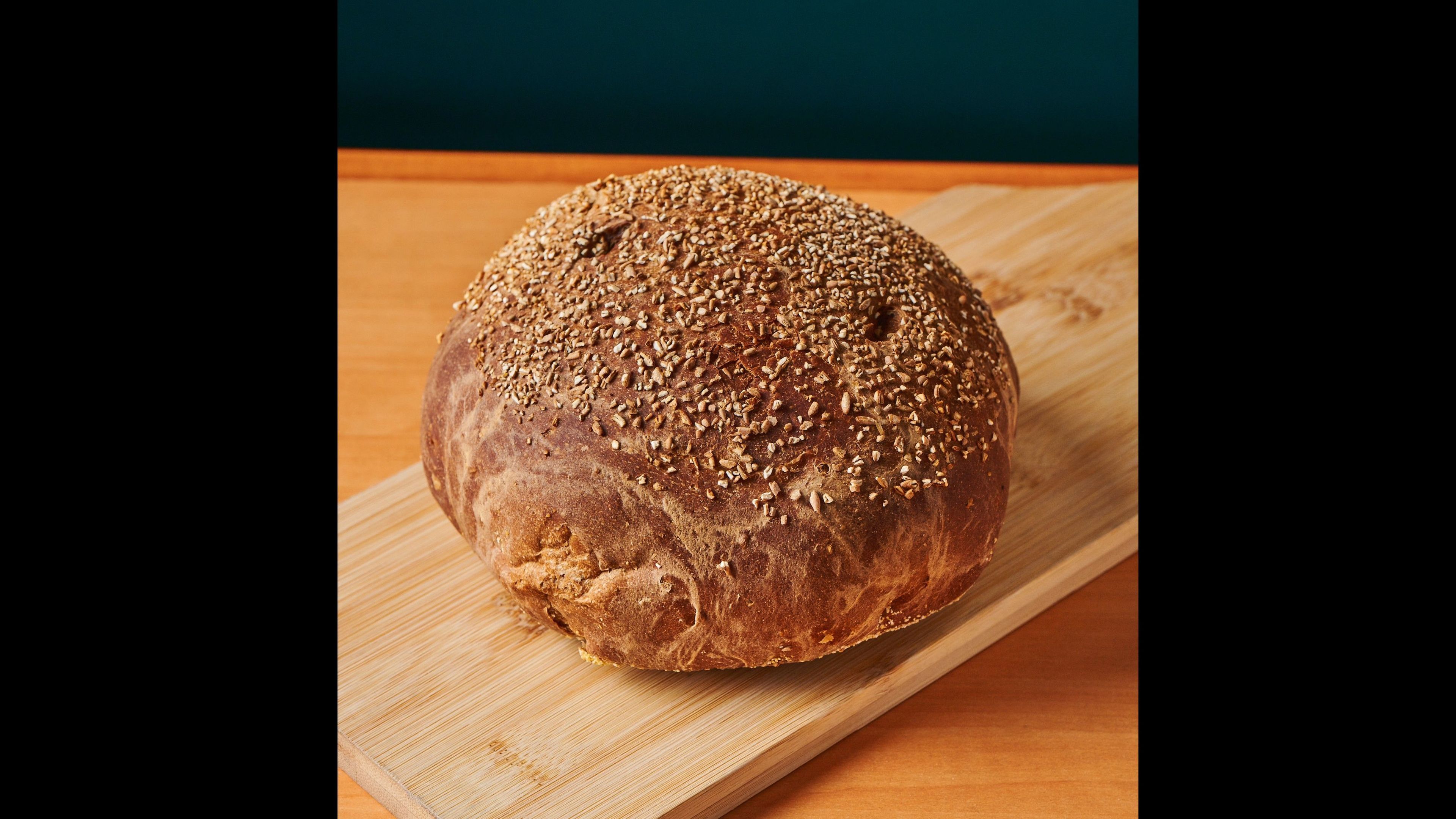 Round Pumpernickel Loaf