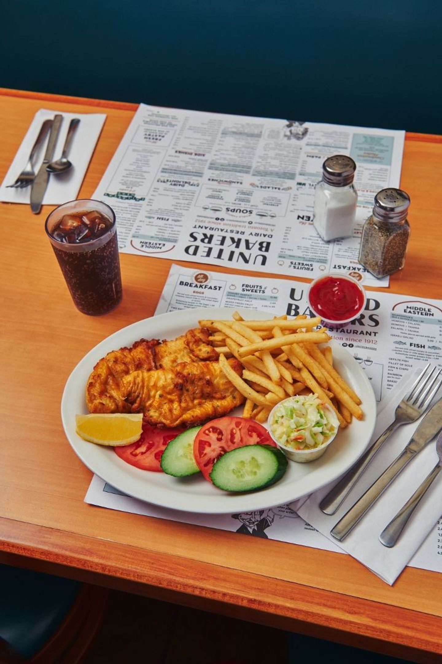 Fish & Chips Dinner**