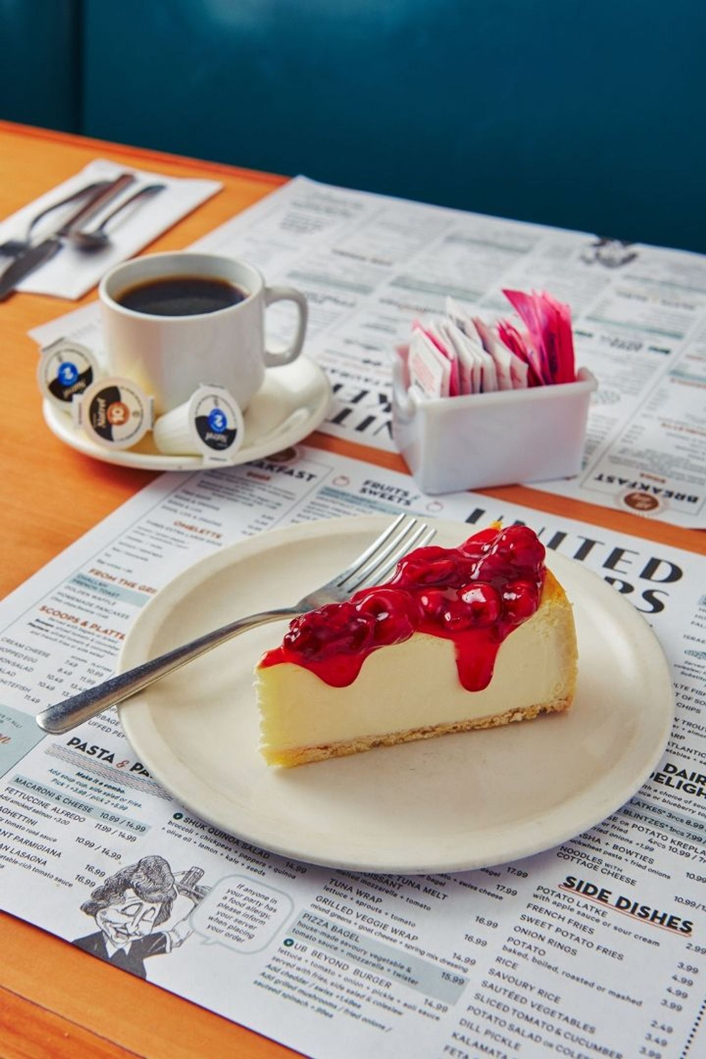 Cherry Cheesecake Slice