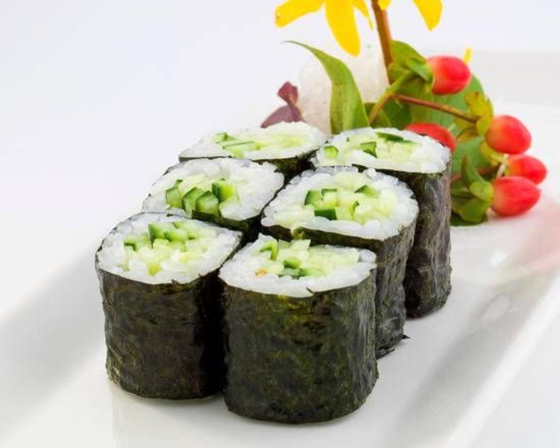 Cucumber Roll (Six Pieces)