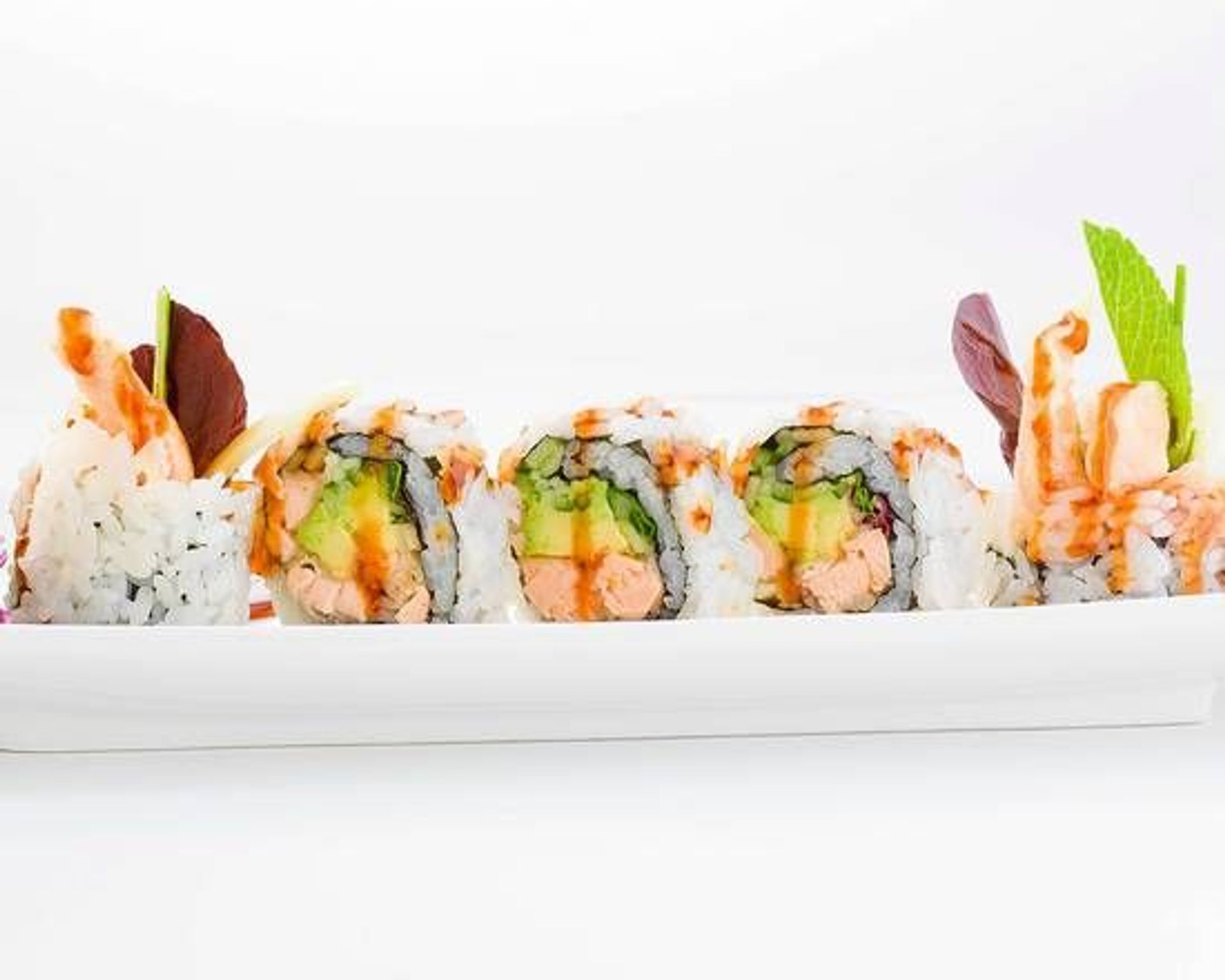 Salmon Tempura Roll (Five Pieces)