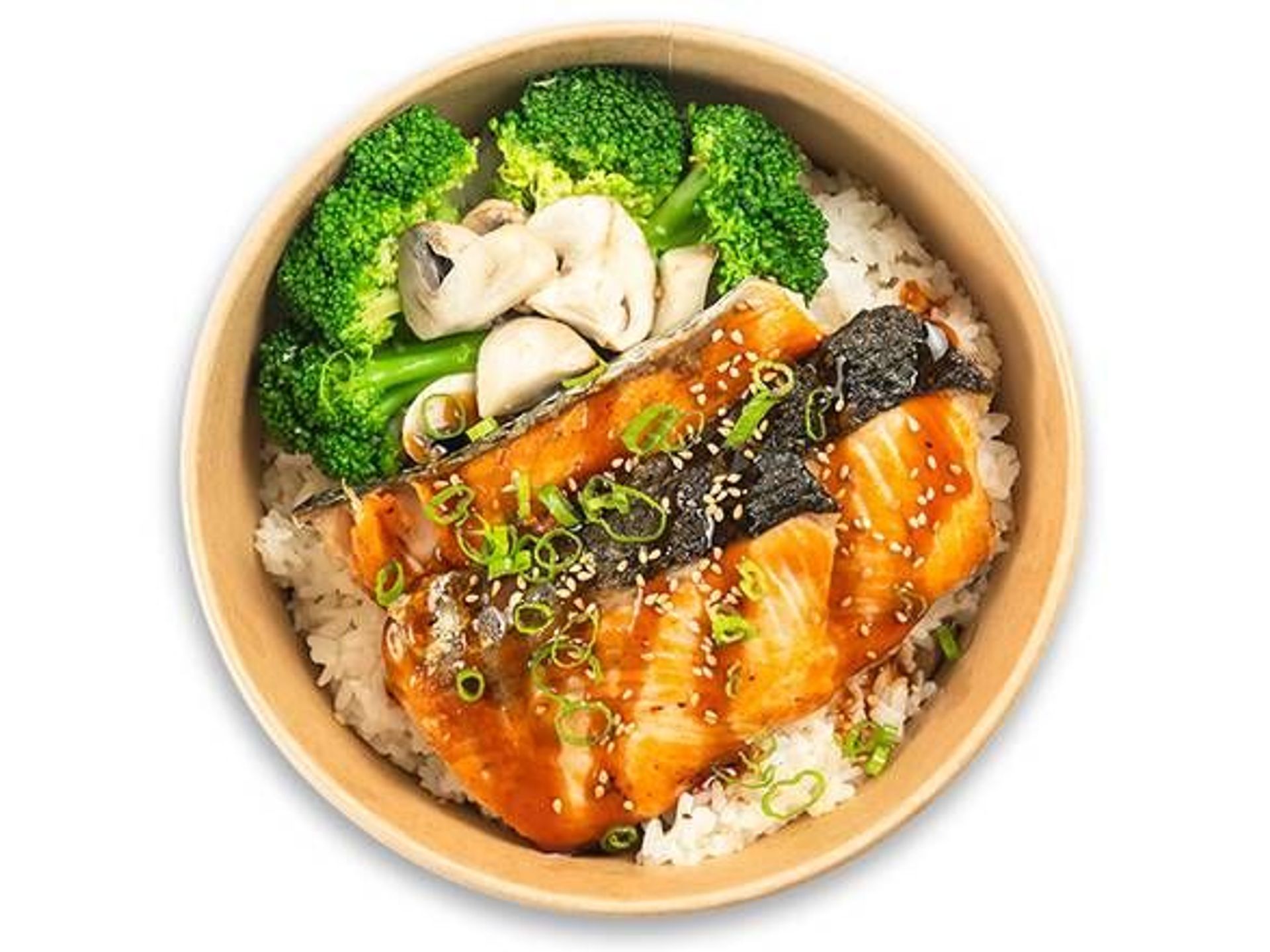 Salmon Teriyaki Don