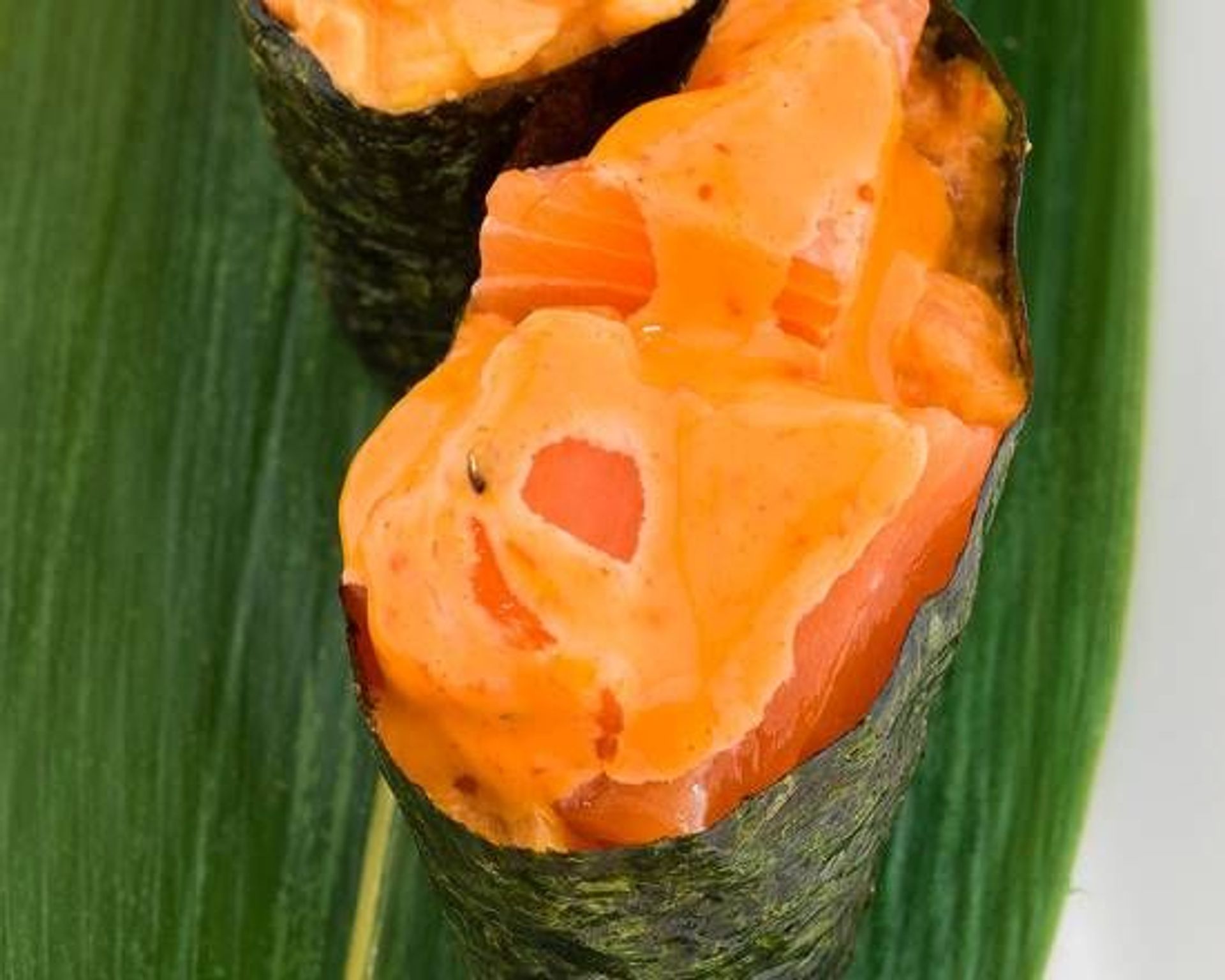 Spicy Salmon Sushi (Two Pieces)