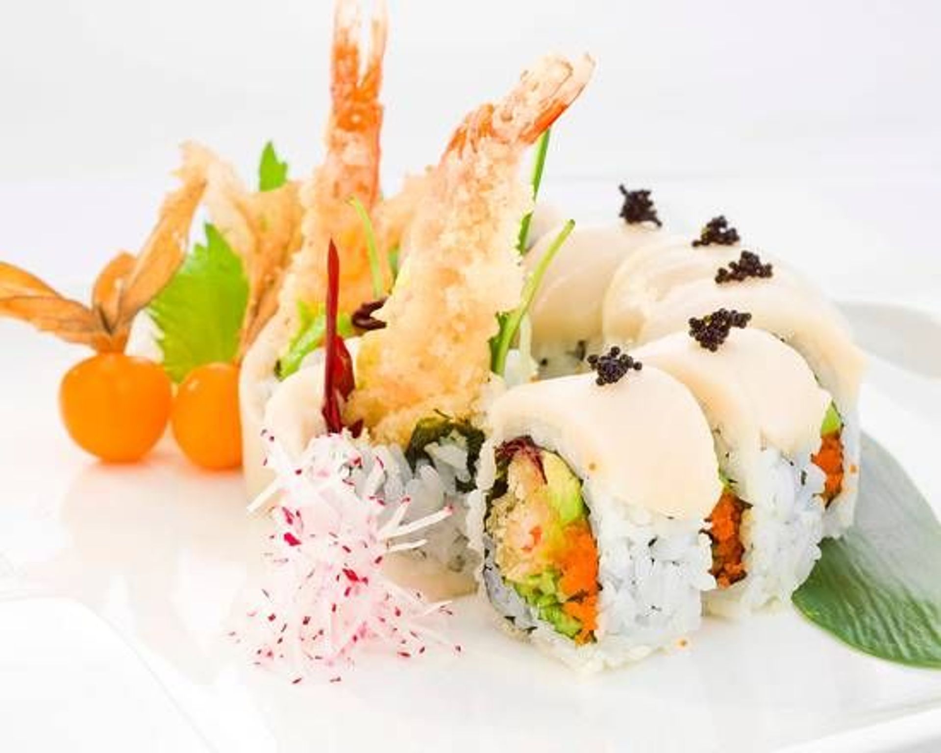 White Dragon Roll (Eight Pieces)