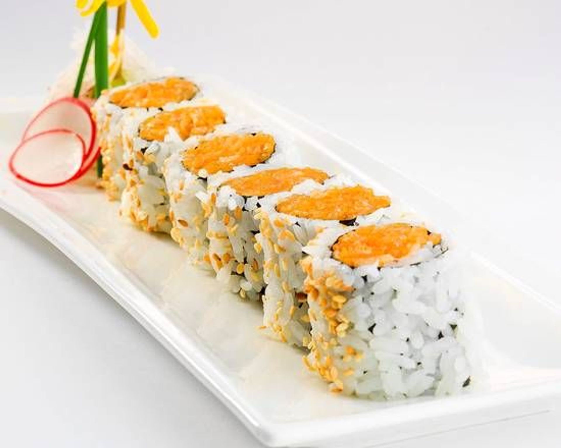 Yam Tempura Roll (Six Pieces)