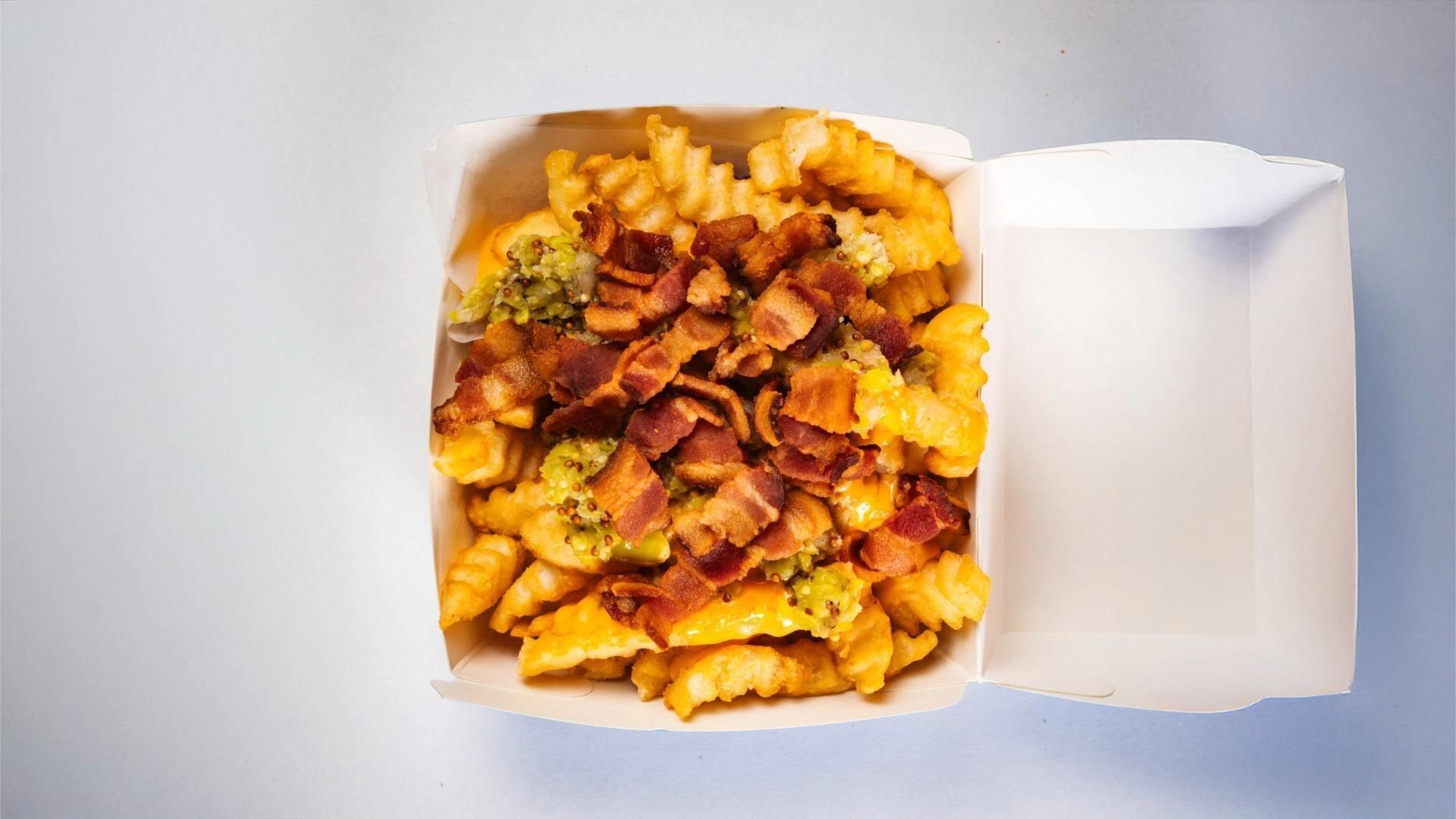 Bacon Cheese fries