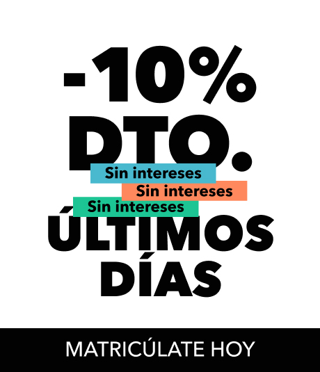 Promoción: -10% de descuento sin intereses últimos días.