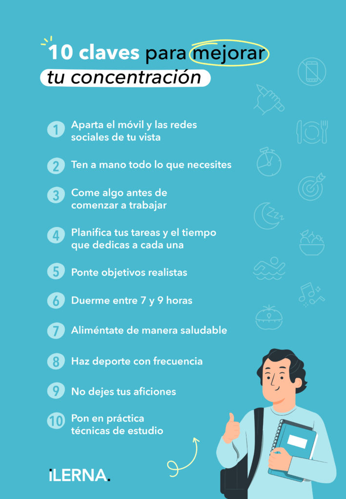 Cómo concentrarse para estudiar