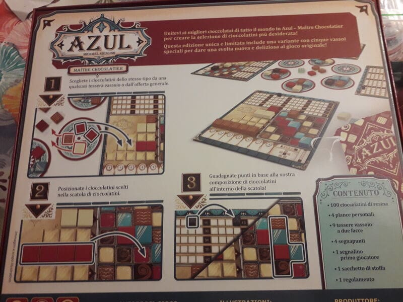 Come si gioca a Azul Maitre Chocolatier