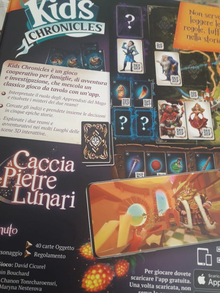 Kids Chronicles caccia alle pietre lunari